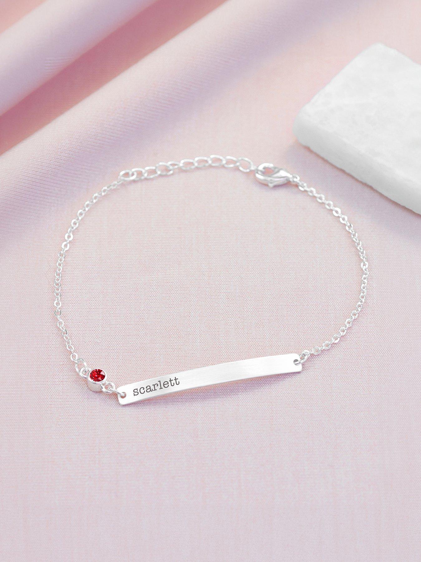 treat-republic-personalised-silver-plated-birthstone-crystal-bracelet