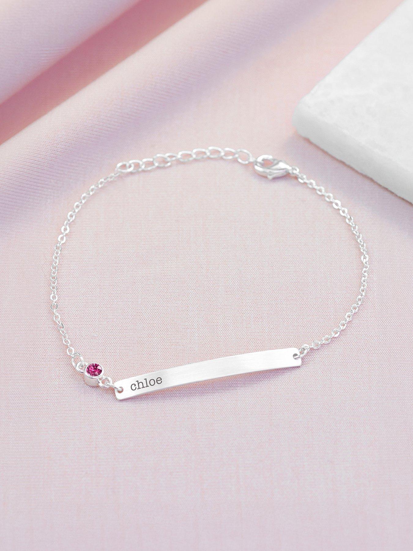 treat-republic-personalised-silver-plated-birthstone-crystal-bracelet