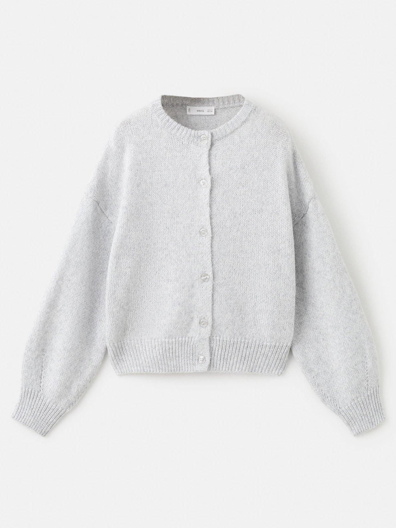 mango-girls-knitted-cardigan-light-grey