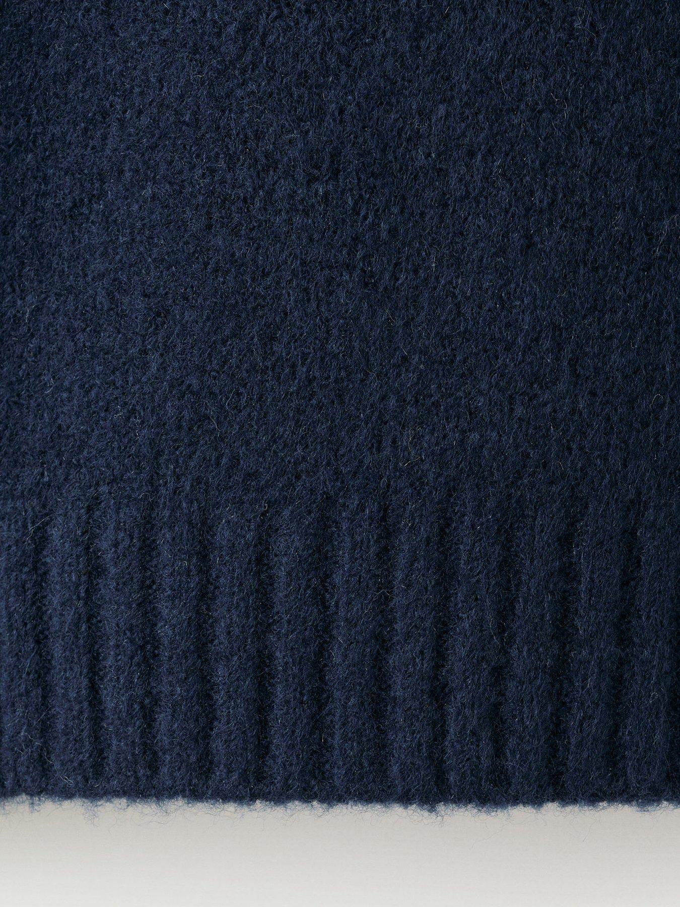 mango-younger-boys-plain-knitted-jumper-navydetail
