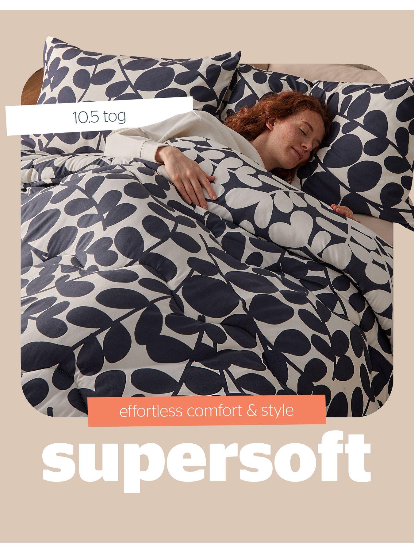 silentnight-leaf-print-coverless-duvet-and-pillowcase-set-blueoutfit