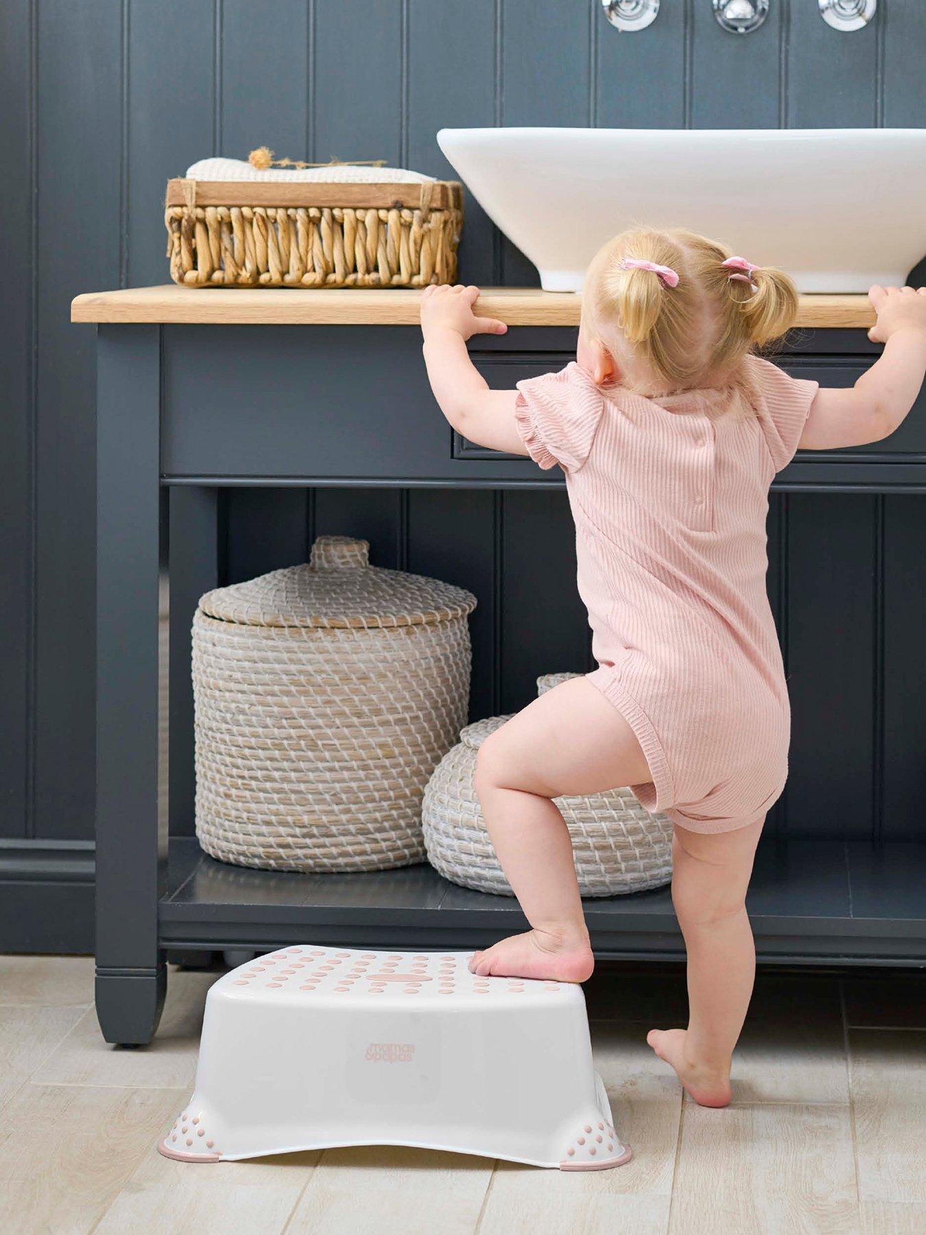 Mamas & Papas Anti Slip Step Up Stool - Blossom