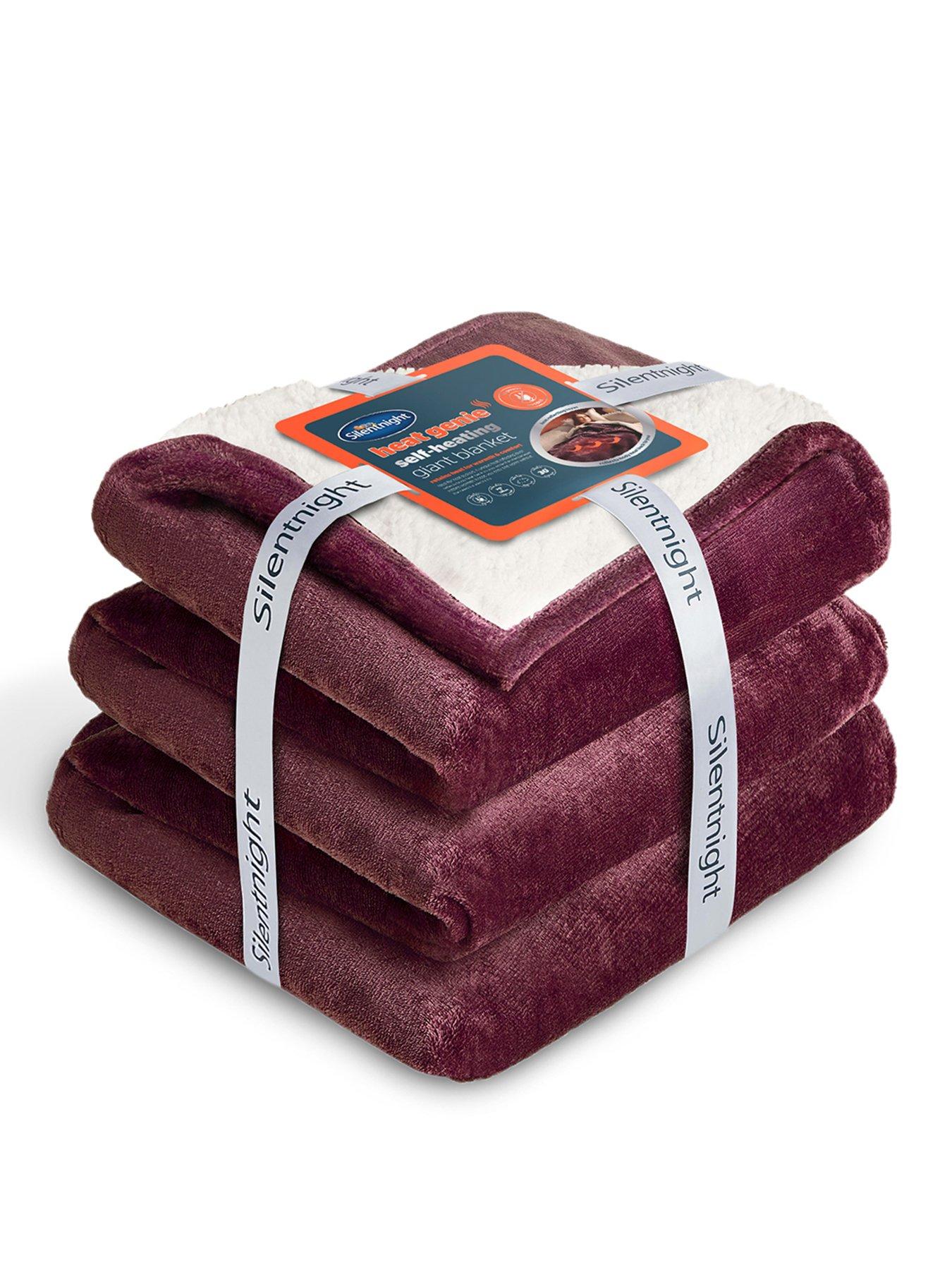 Silentnight Silentnight Heat Genie Giant Blanket - Berry