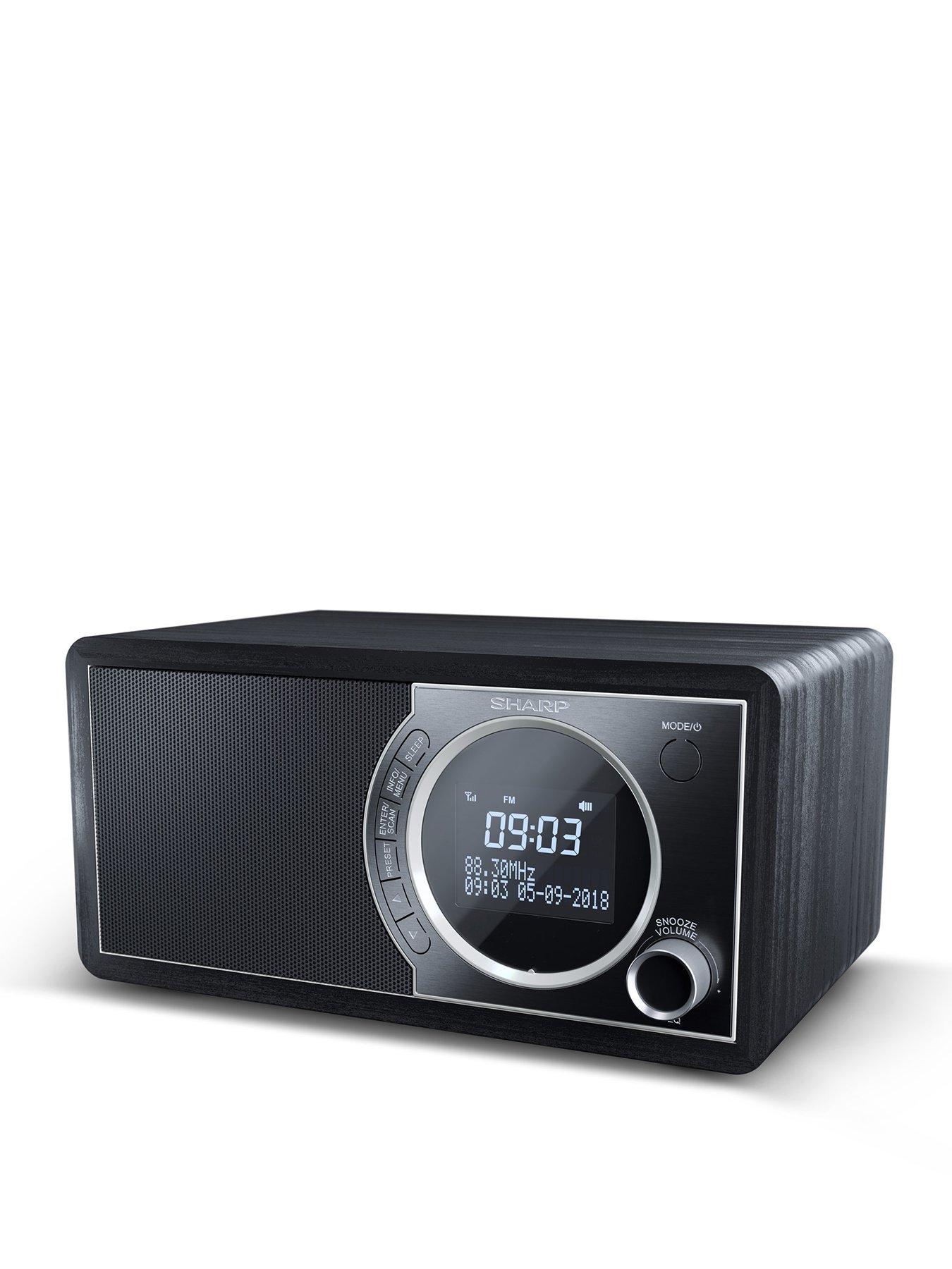 undefined Sharp DR-450(Bk) Digital Radio, Black