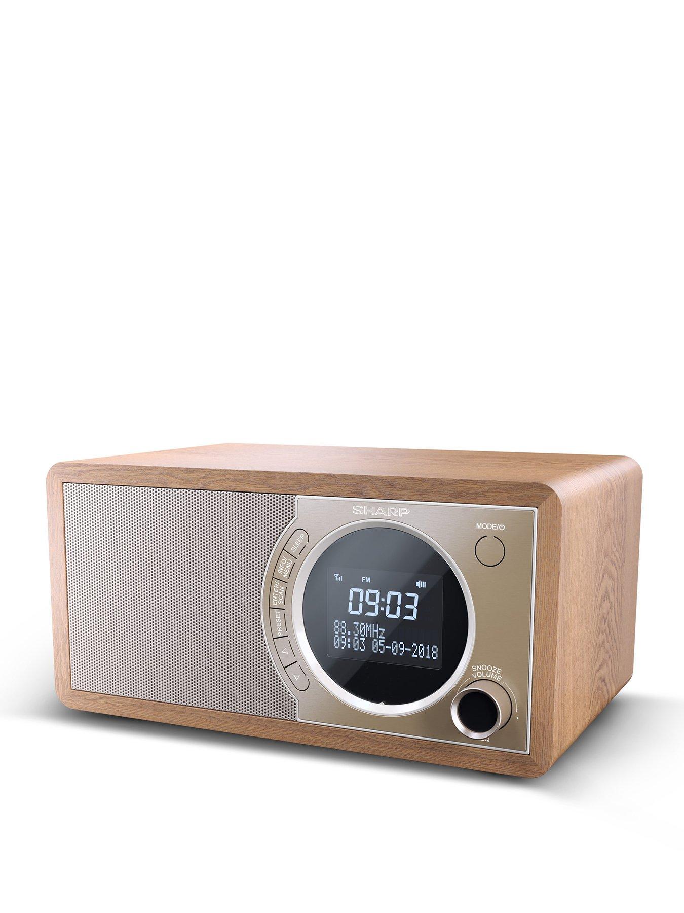 undefined Sharp DR-450(Br) Digital Radio, Brown