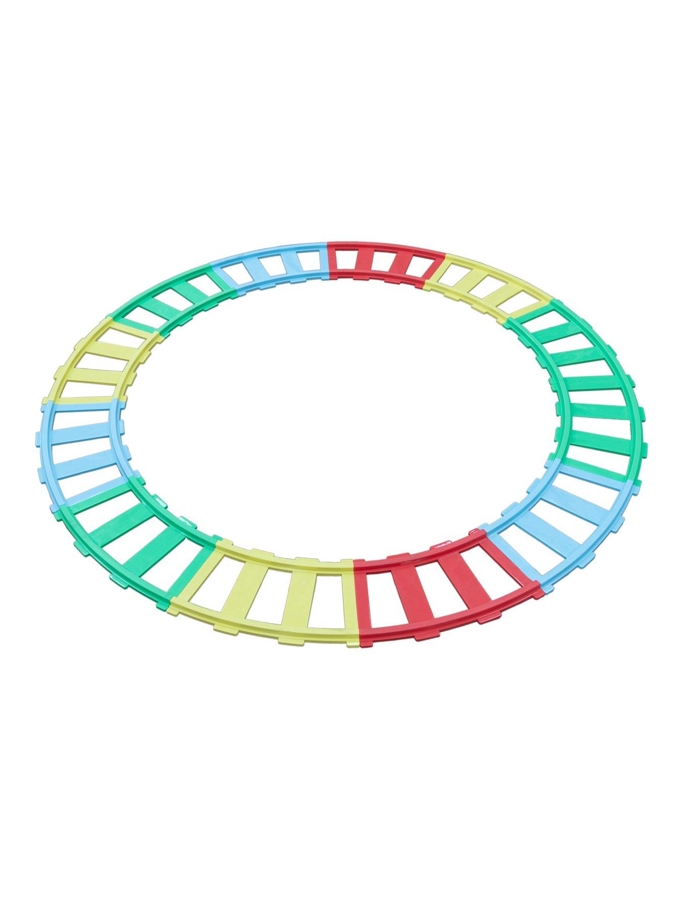 Image 6 of 8 of Rainbow Unicorn Train/Rocker 2-in-1 Ride-On