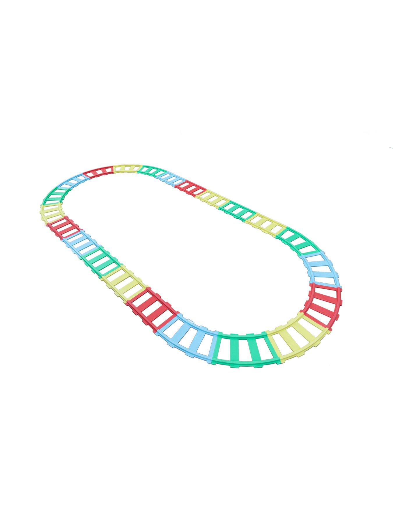 Image 7 of 8 of Rainbow Unicorn Train/Rocker 2-in-1 Ride-On