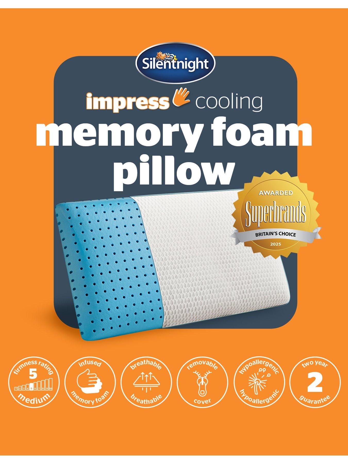 Image 7 of 7 of Silentnight Impress Cooling Summer Memory Foam Pillow