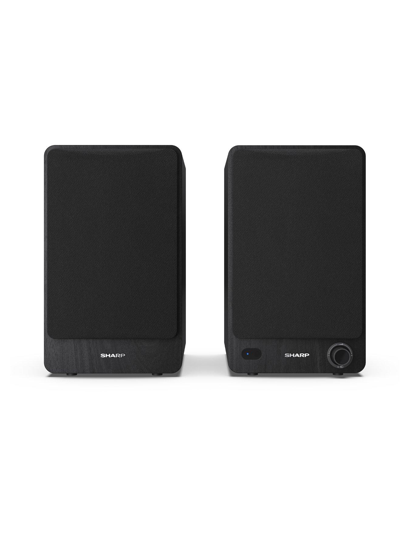 Image 5 of 6 of Sharp CP-SS30 Bookshelf Speakers - Black