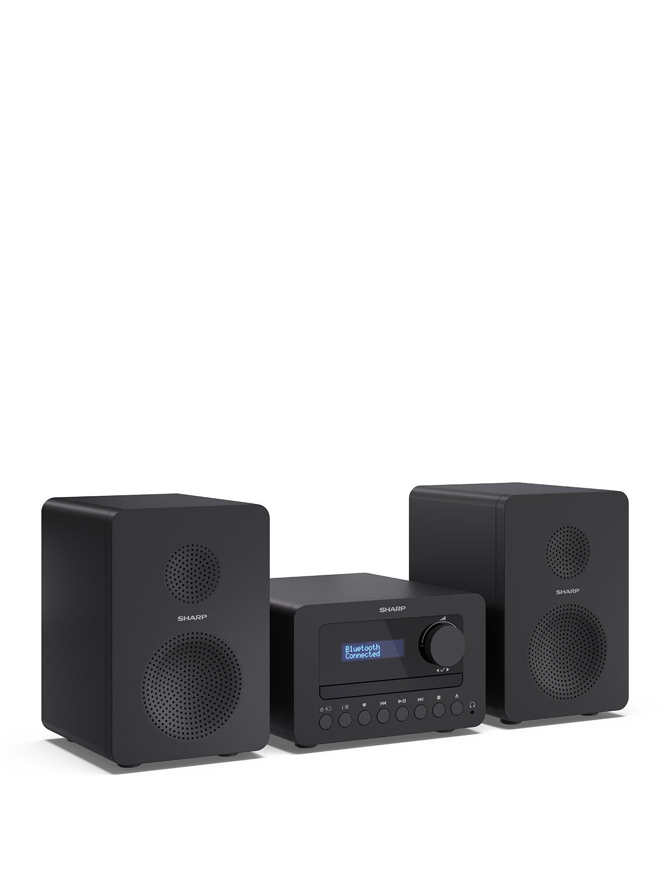 Image 1 of 7 of Sharp XL-B520D Tokyo Dab+ Hi-Fi System - Black