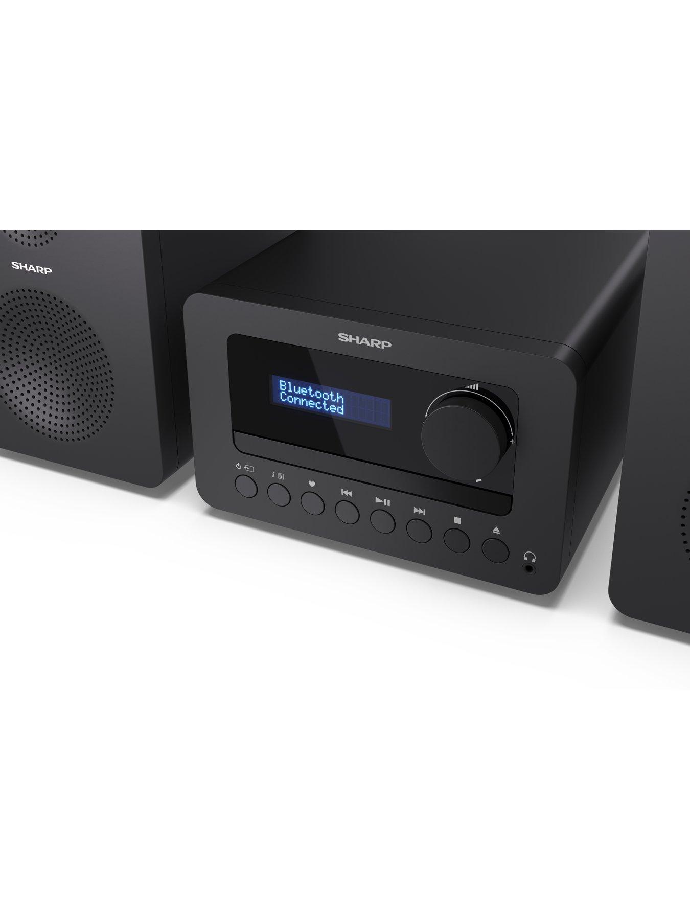 Image 2 of 7 of Sharp XL-B520D Tokyo Dab+ Hi-Fi System - Black