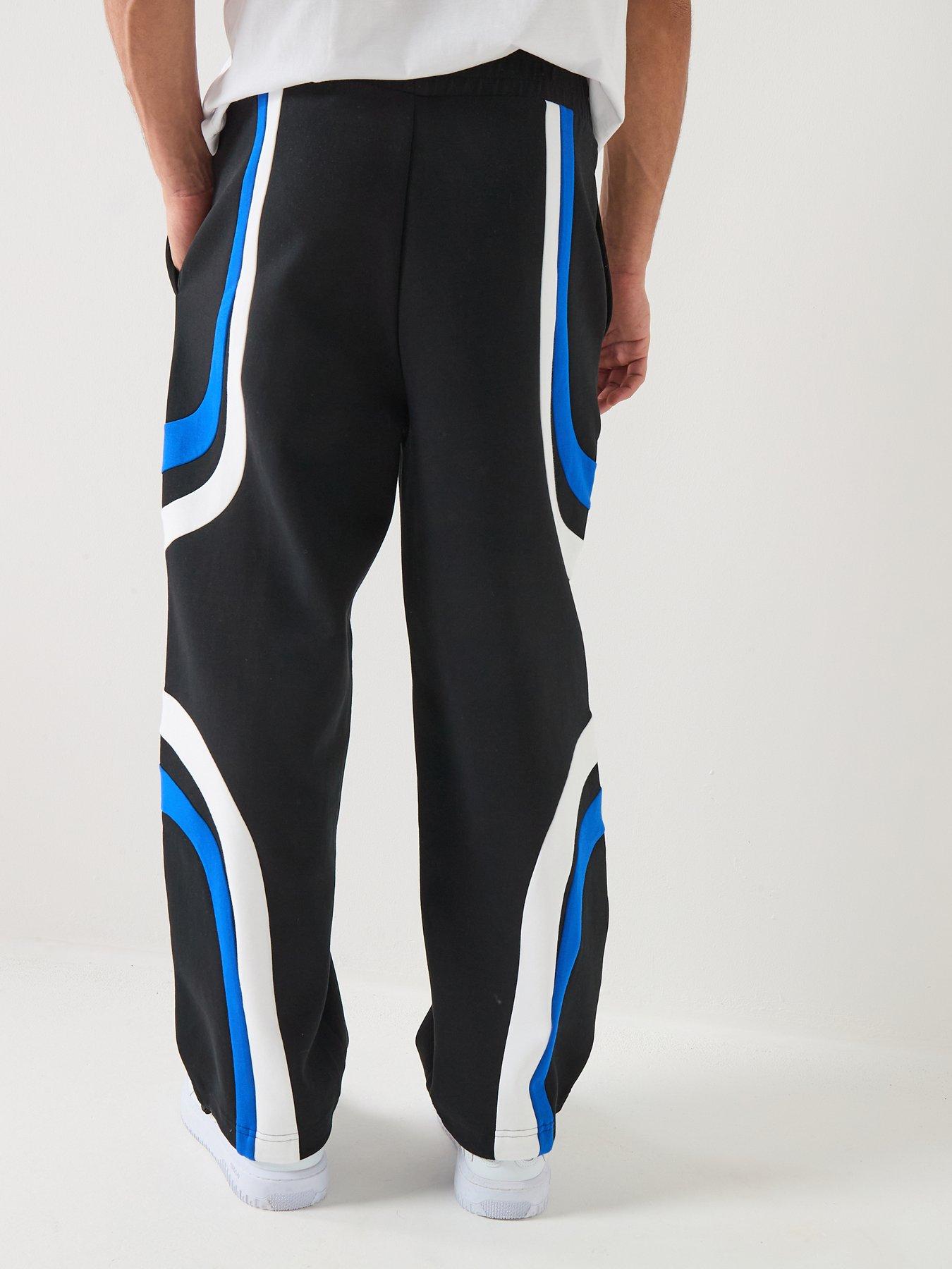 hugo-blue-nalotron-loose-fit-joggers-blackstillFront