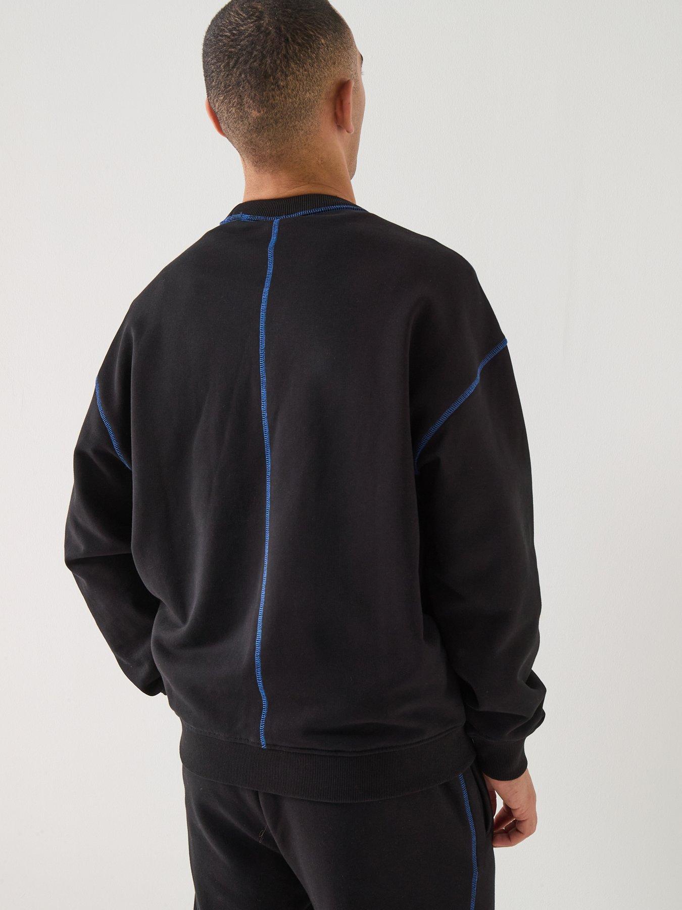 hugo-blue-nothalic-sweatshirt-blackstillFront