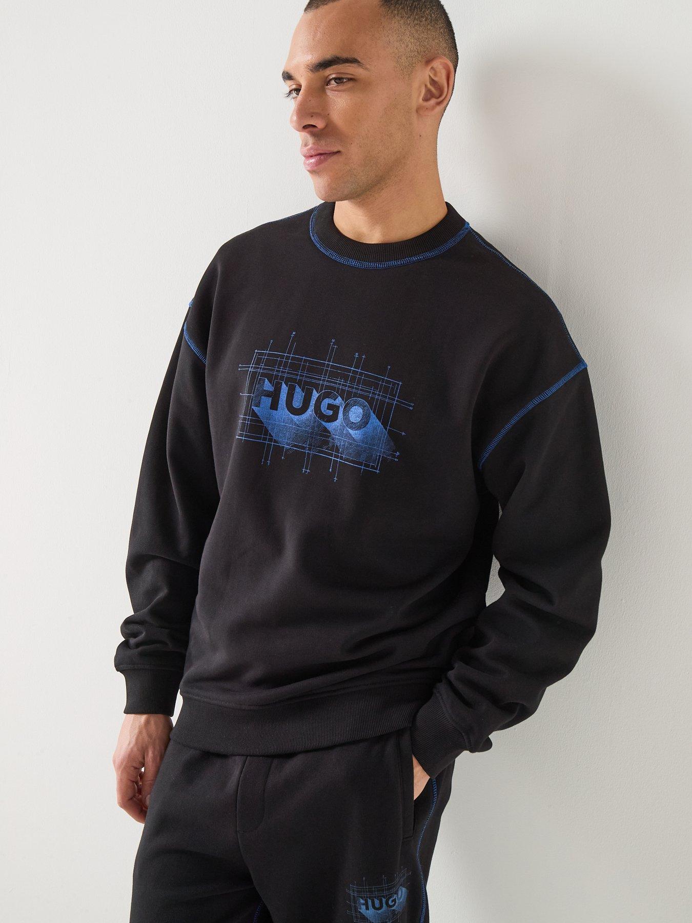 hugo-blue-nothalic-sweatshirt-blackdetail