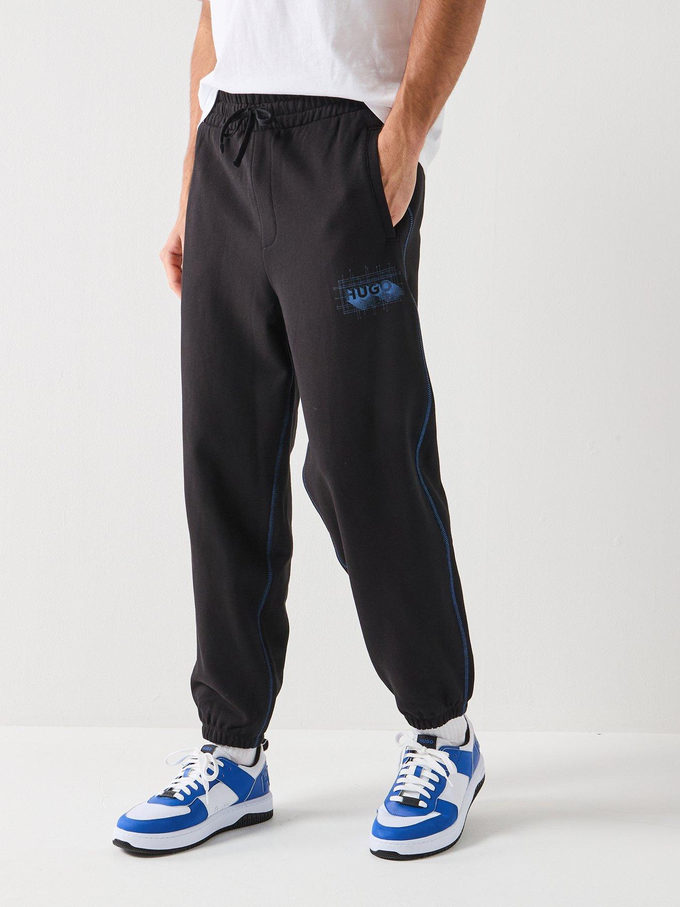 HUGO Blue Notharos Joggers - Black