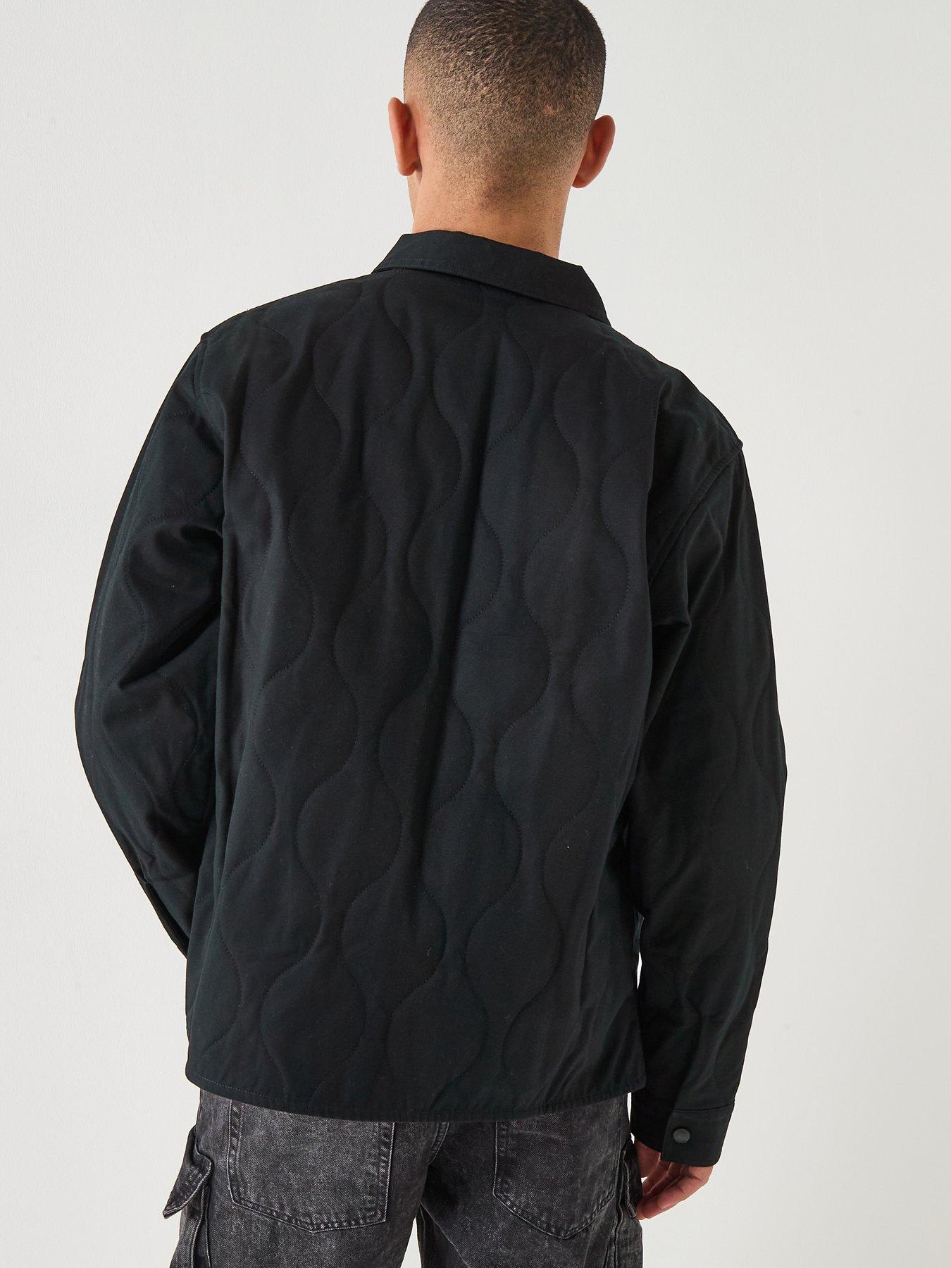 hugo-blue-ebey-relaxed-fit-quilted-zip-jacket-blackstillFront