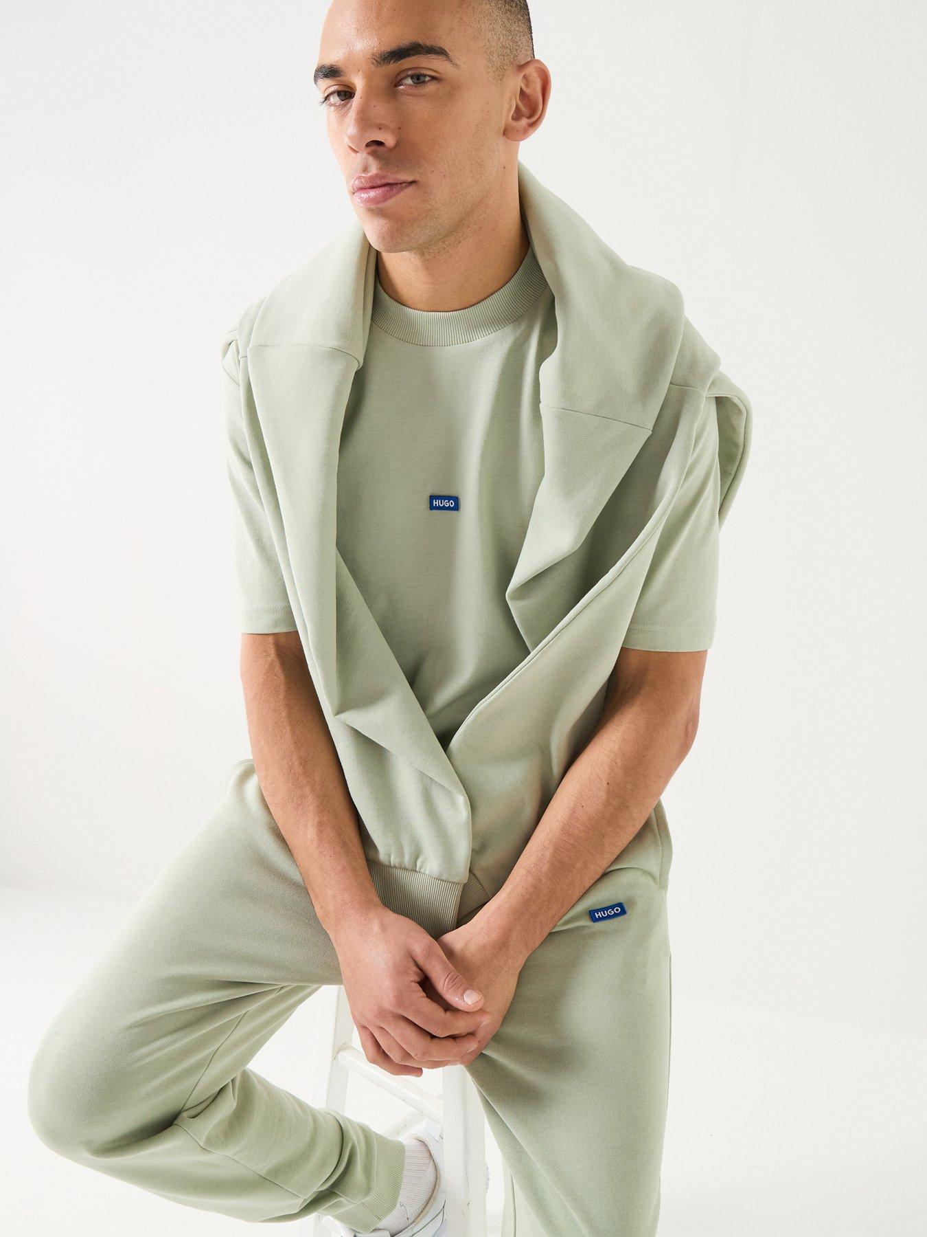 hugo-blue-nieros-regular-fit-t-shirt-light-greenoutfit