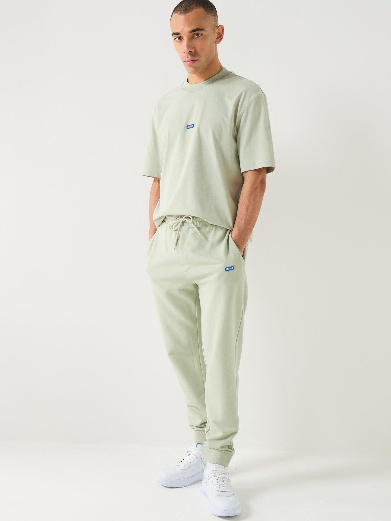 Image 5 of 5 of HUGO Blue Nieros Regular Fit T-Shirt - Light Green