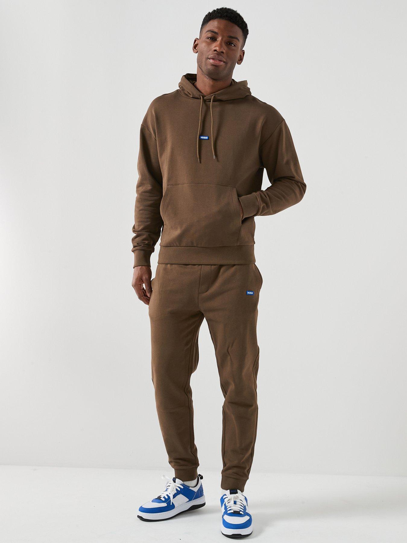 hugo-blue-nalonsonap-regular-fit-tracksuit-brown