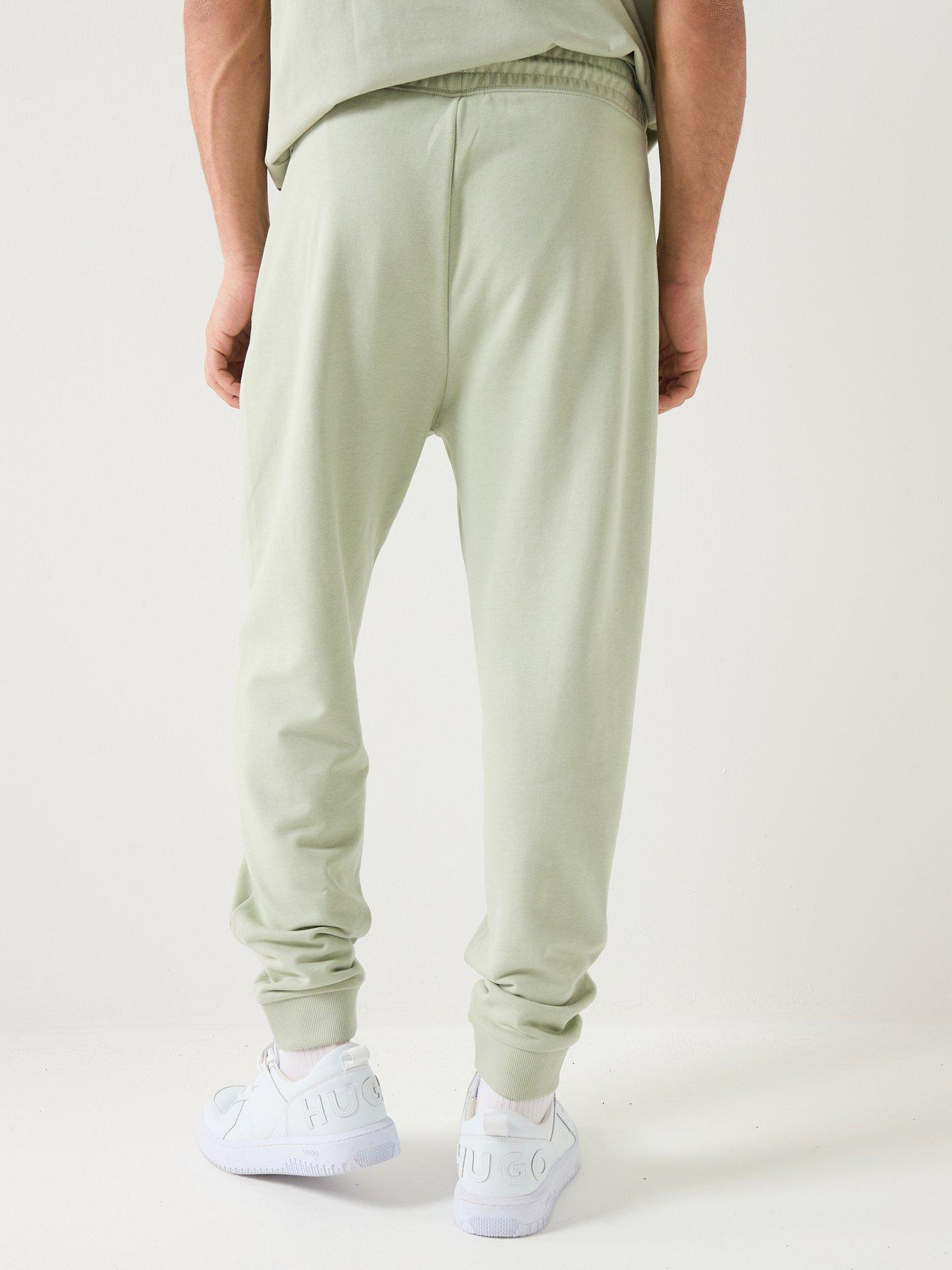 hugo-napin-regular-fit-joggers-light-greenstillFront