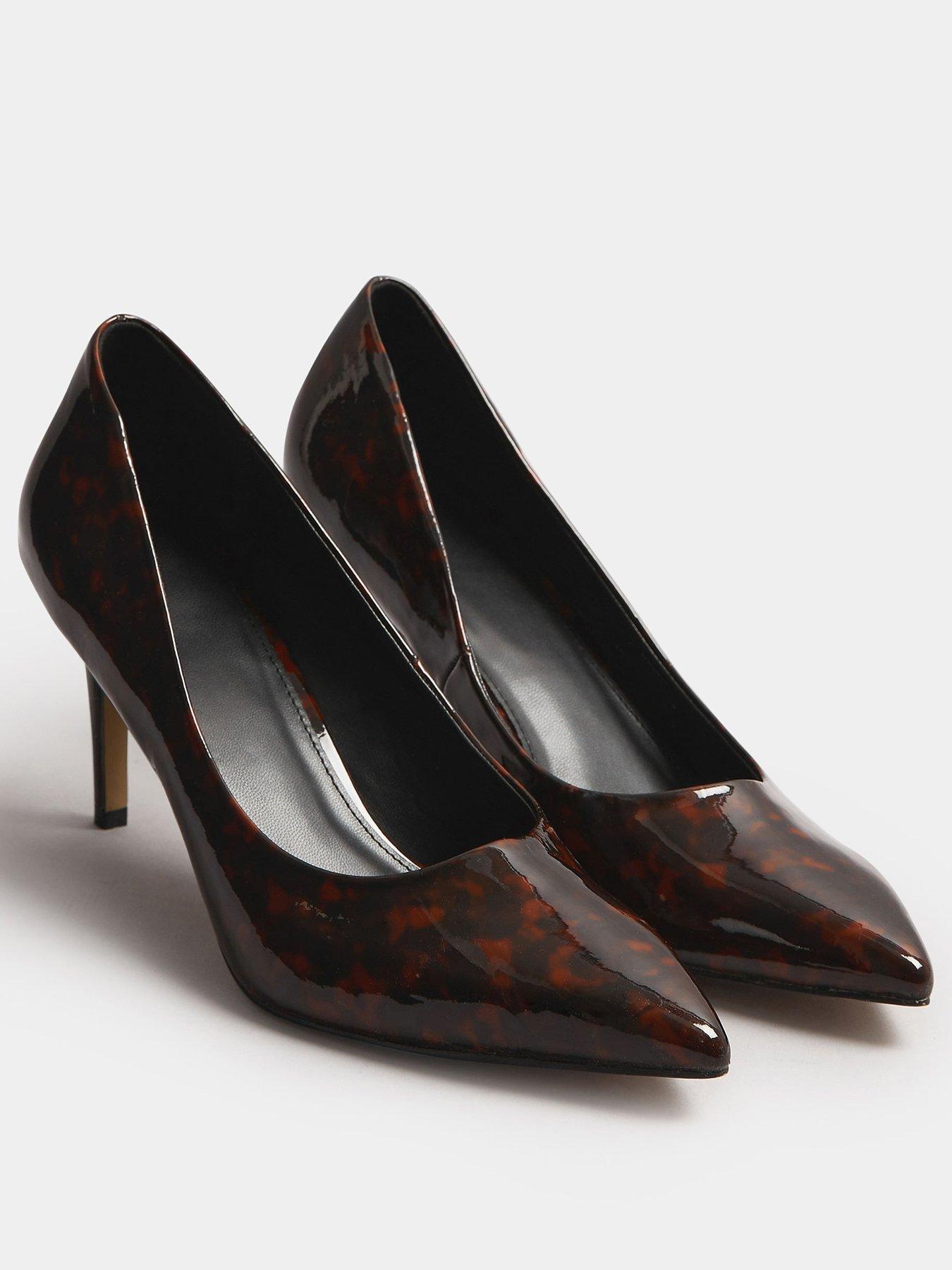 long-tall-sally-tortoise-shell-point-court-shoe-brownstillFront