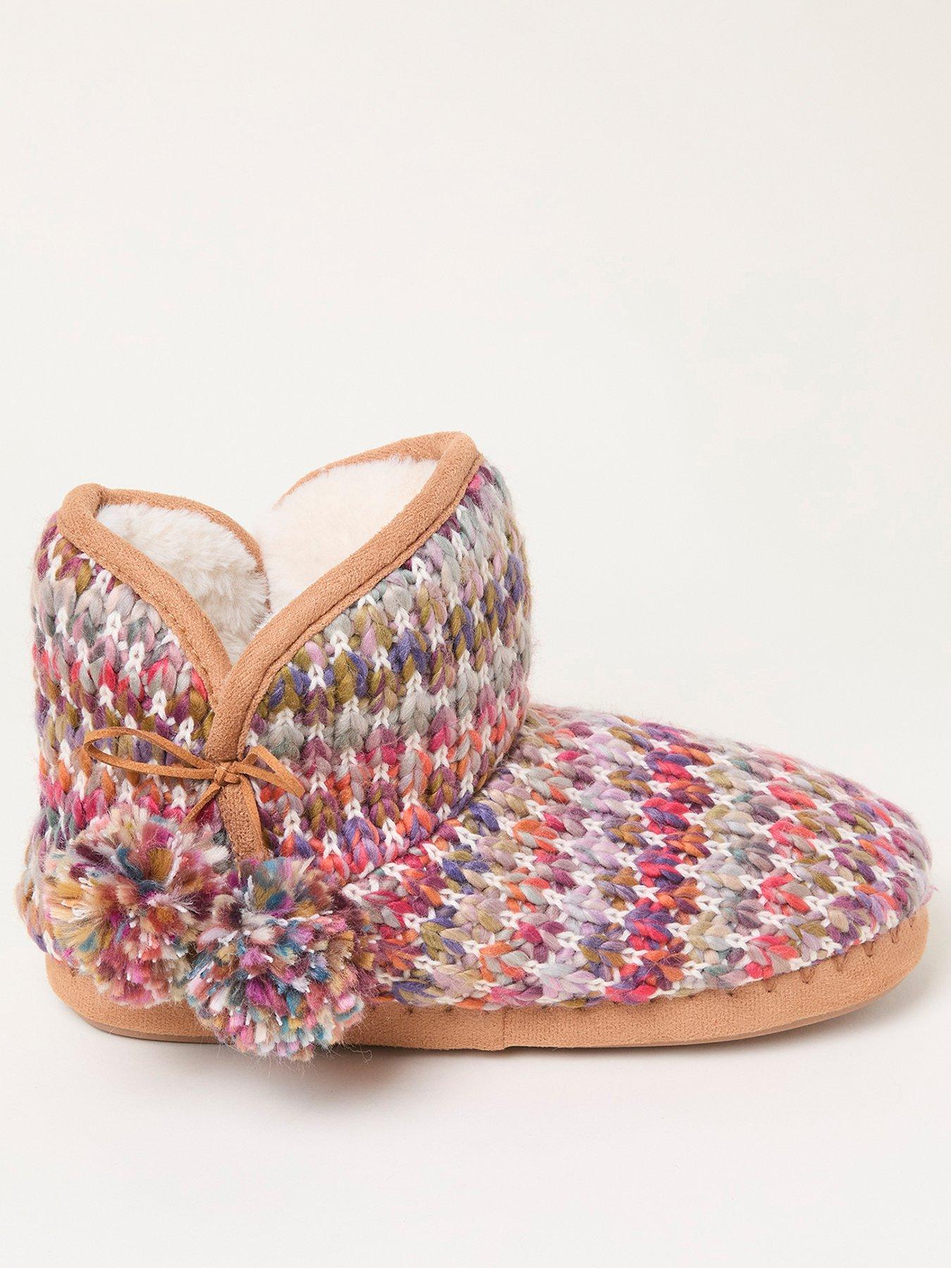 fatface-sara-knit-slipper-pink