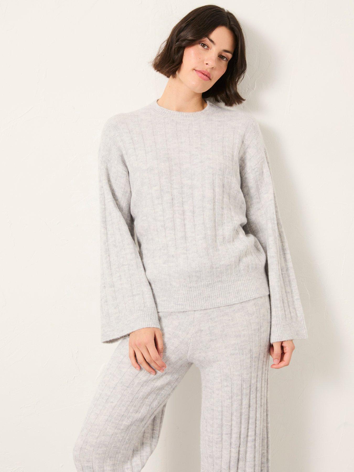 FatFace Knit Lounge Jumper - Grey