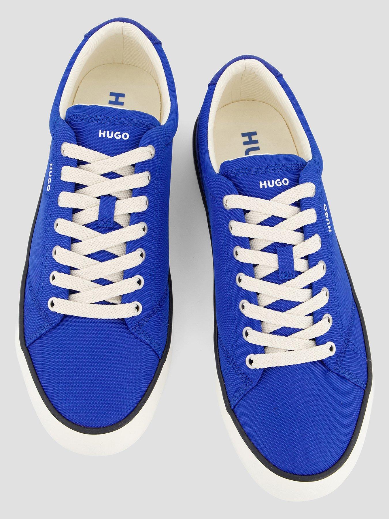 hugo-b-cross-tenn-canvas-trainers-blueoutfit