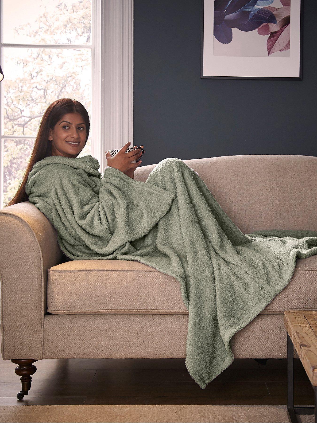 Silentnight Silentnight Snugsie Wearable Tv Blanket - Sage