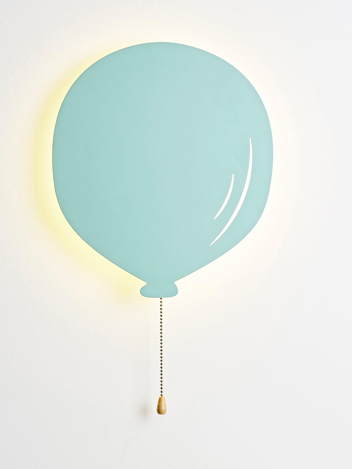 lights4fun-green-balloon-wall-light