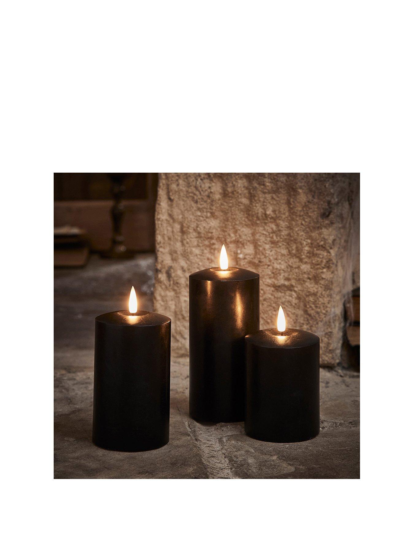 lights4fun-truglow-black-led-pillar-candle-triostillFront