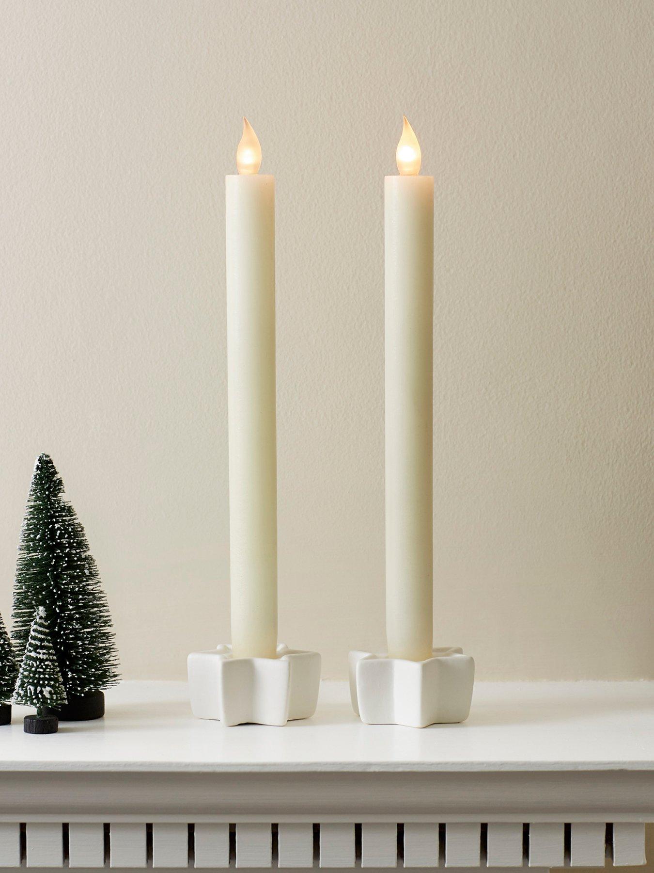 lights4fun-2-ivory-led-taper-candles