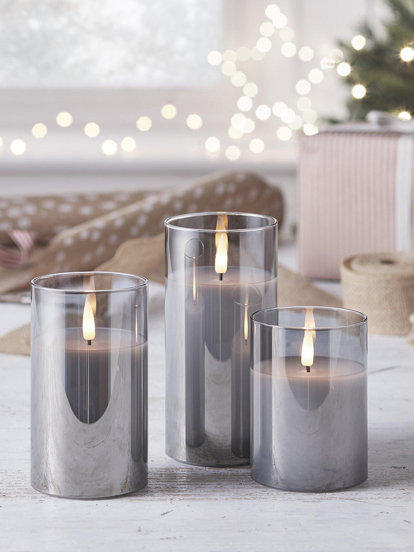lights4fun-truglow-smoked-grey-led-glass-candle-triofront