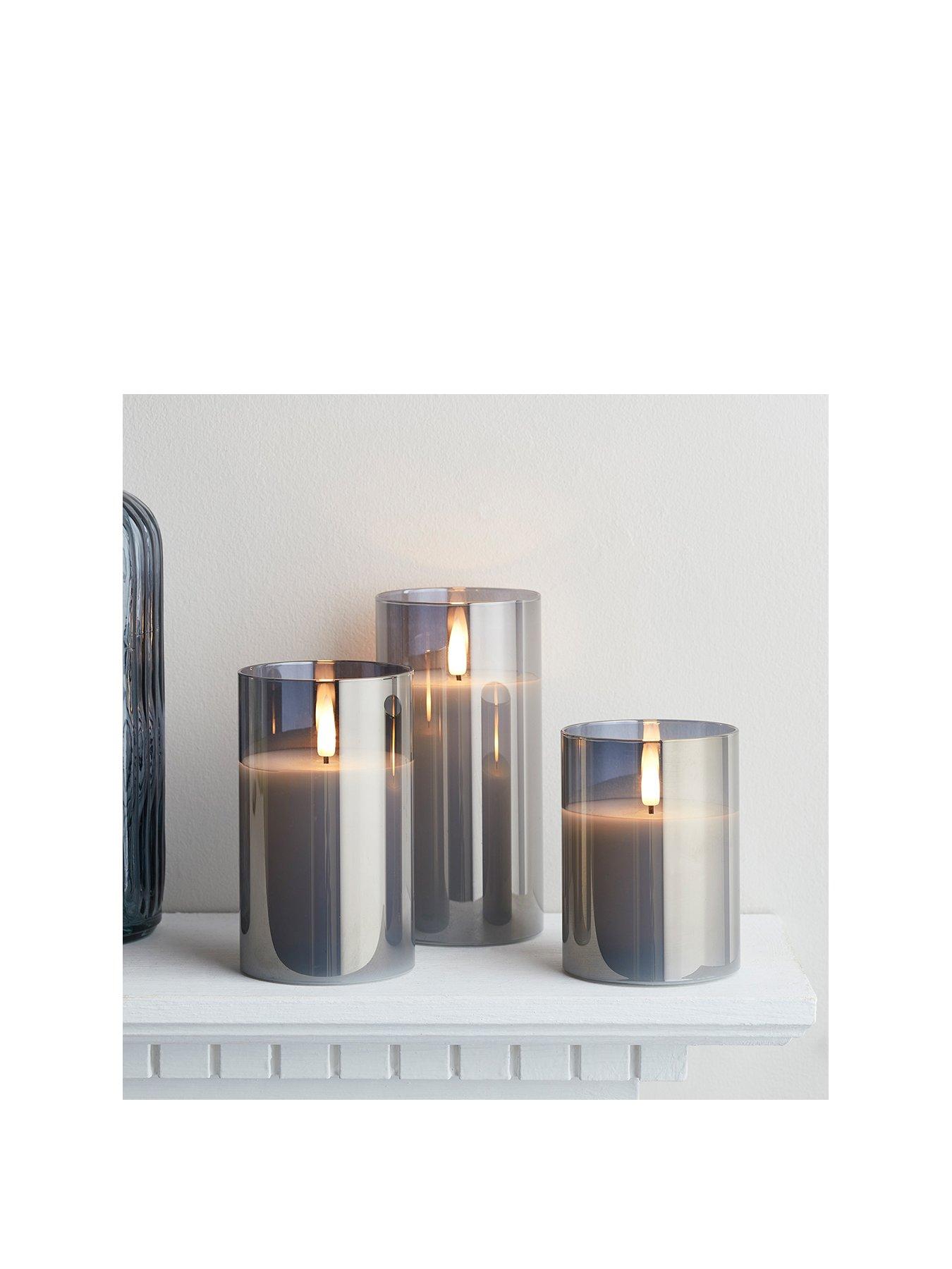 lights4fun-truglow-smoked-grey-led-glass-candle-triostillFront