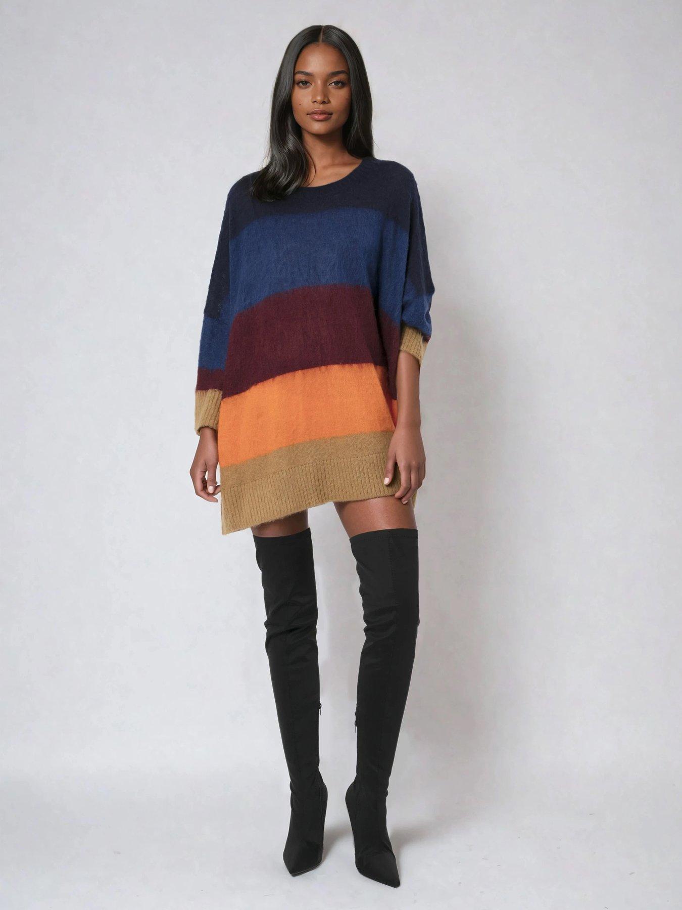religion-crescent-tunic-jumper-stripe-dress-blueoutfit