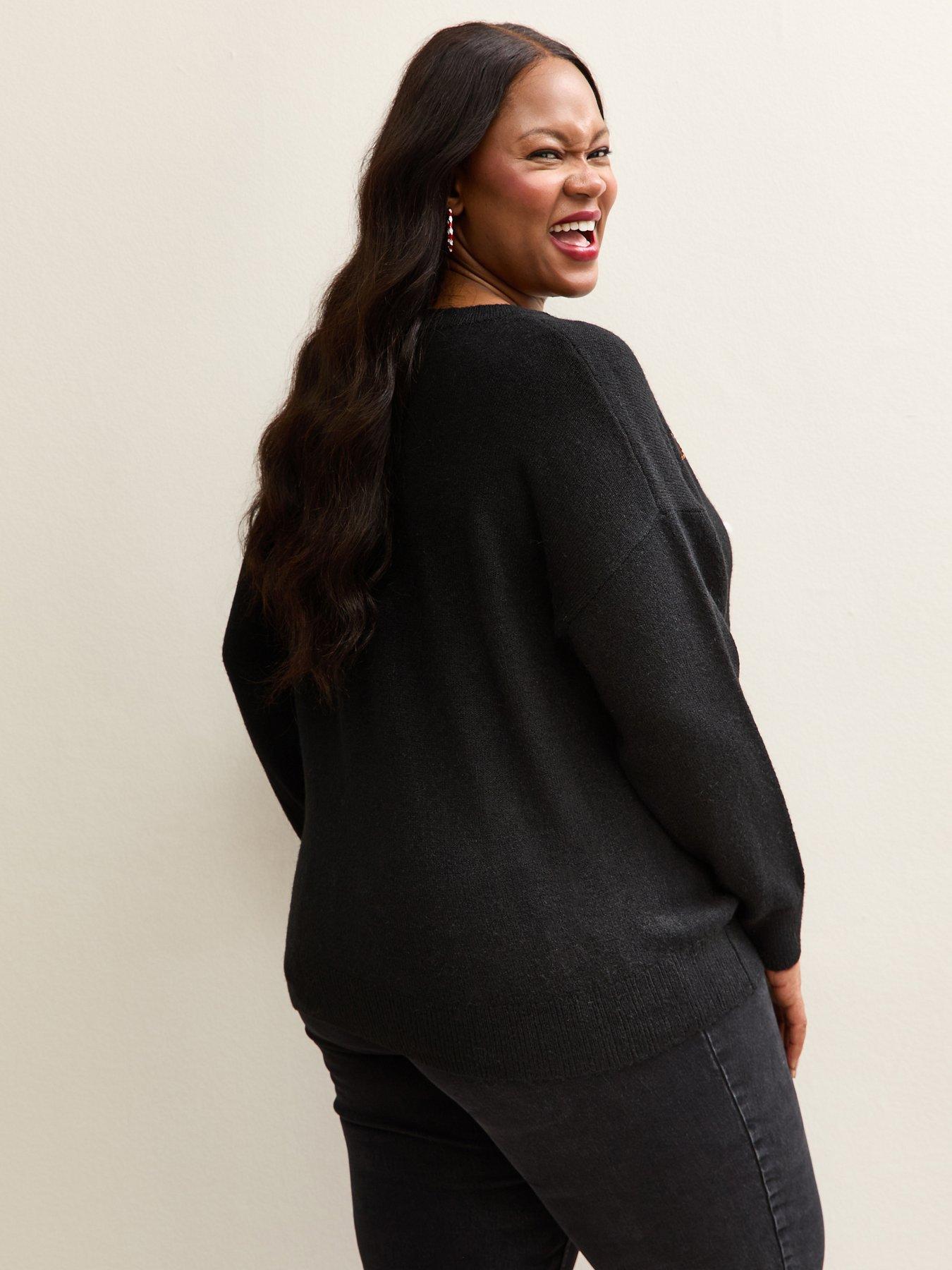 new-look-christmas-jumper-blackstillFront