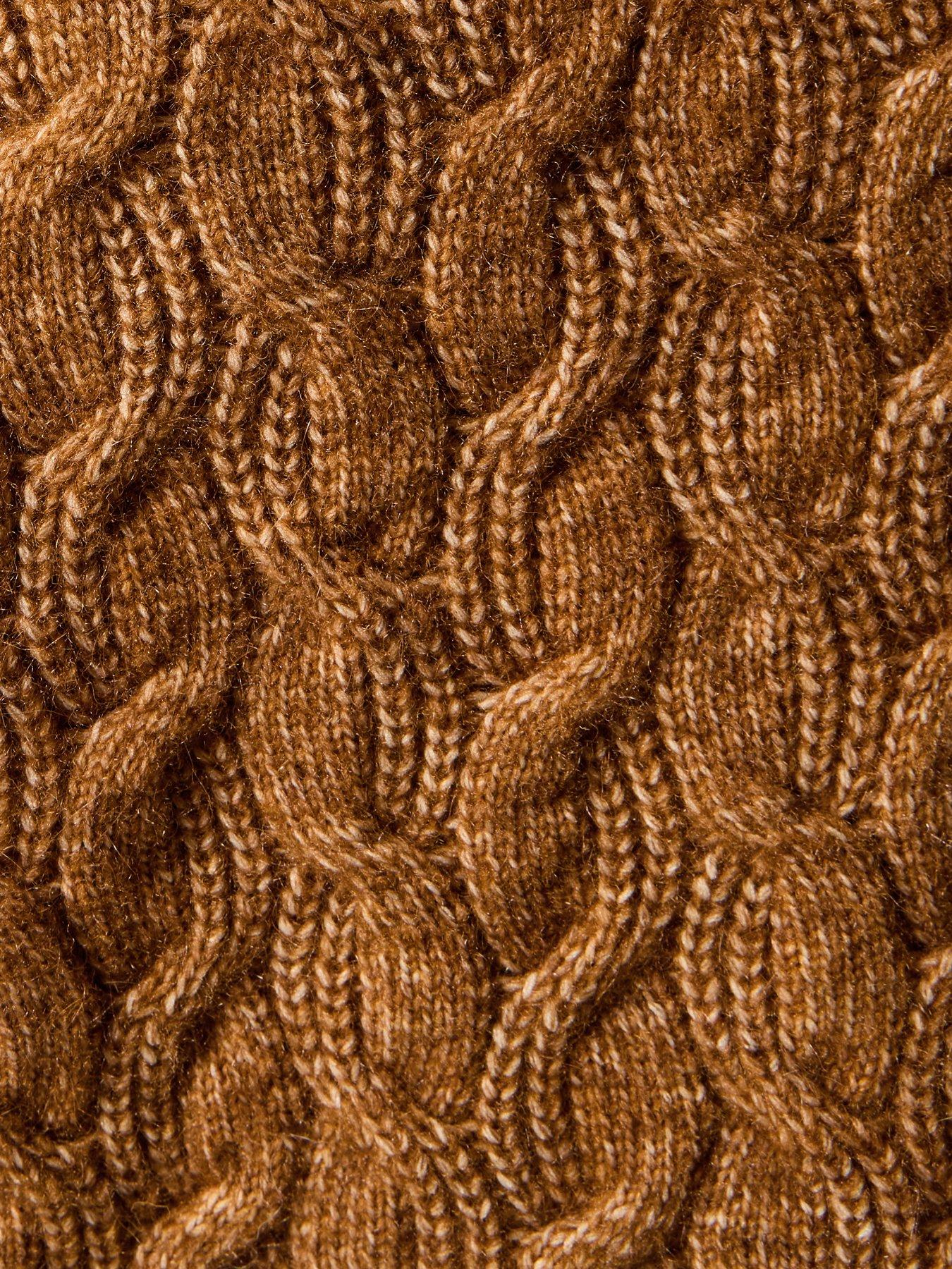 new-look-tan-cable-knit-roll-neck-jumperdetail