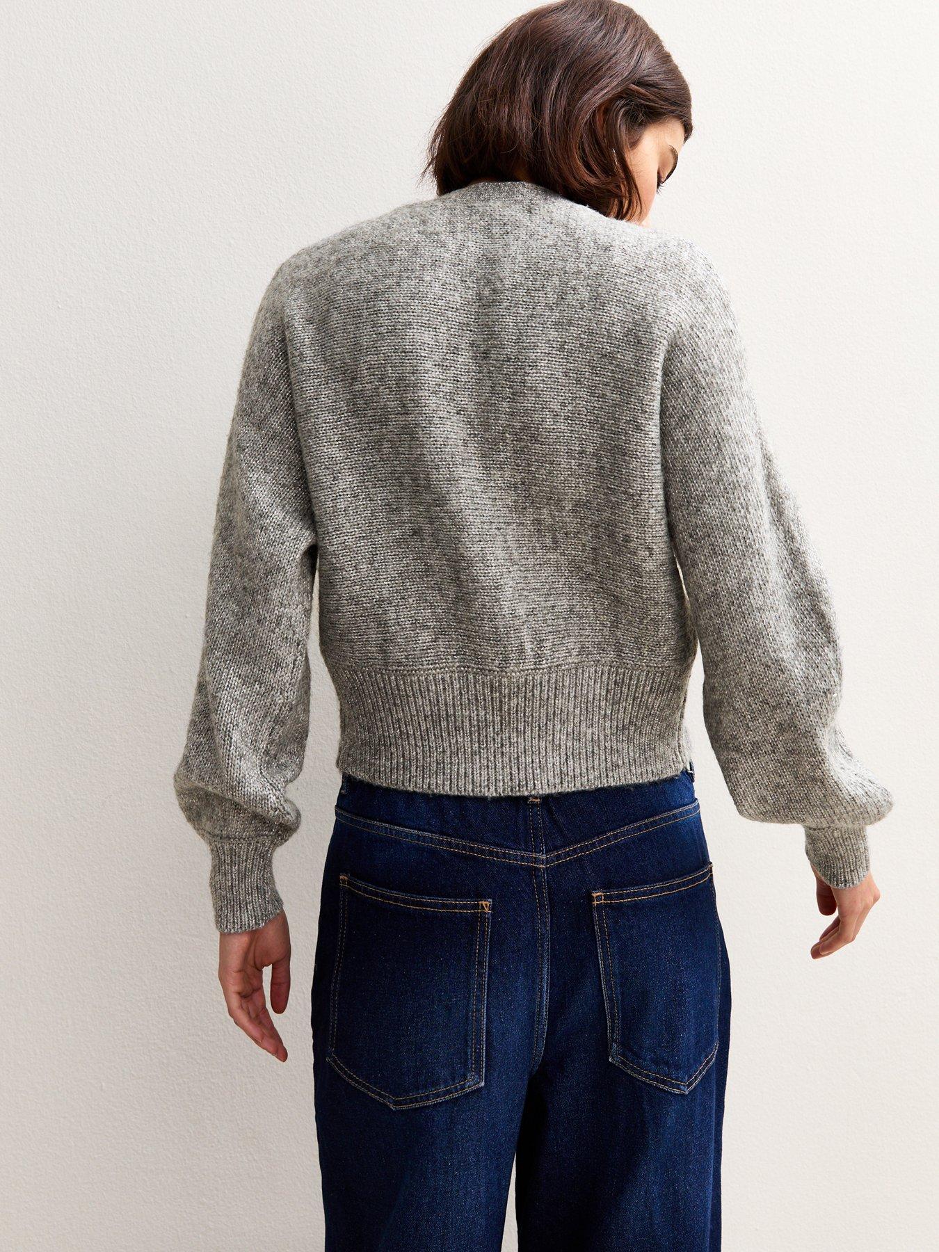 new-look-grey-metallic-knit-batwing-sleeve-cardiganstillFront