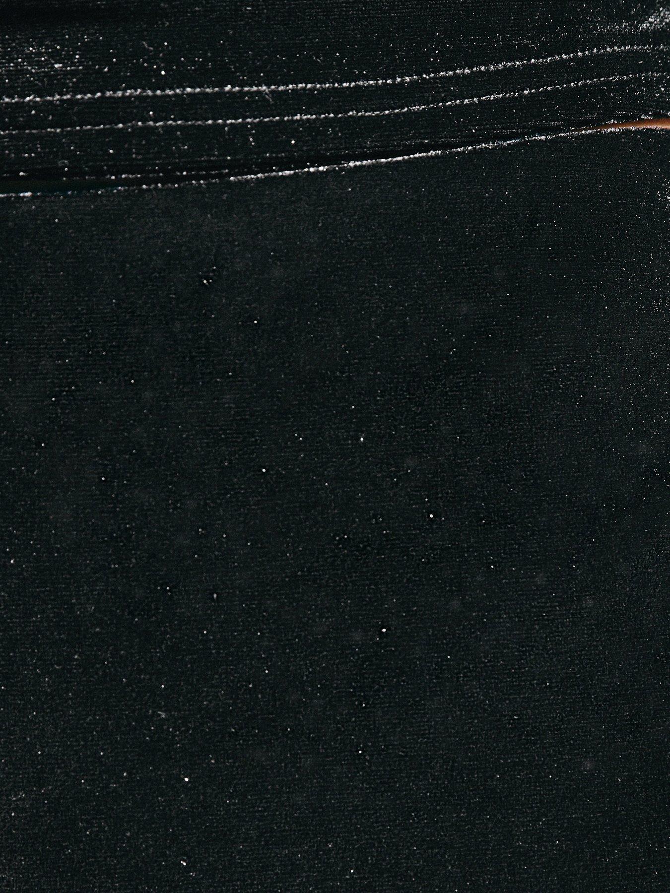 Image 5 of 5 of New Look Black Velvet Flared Trousers