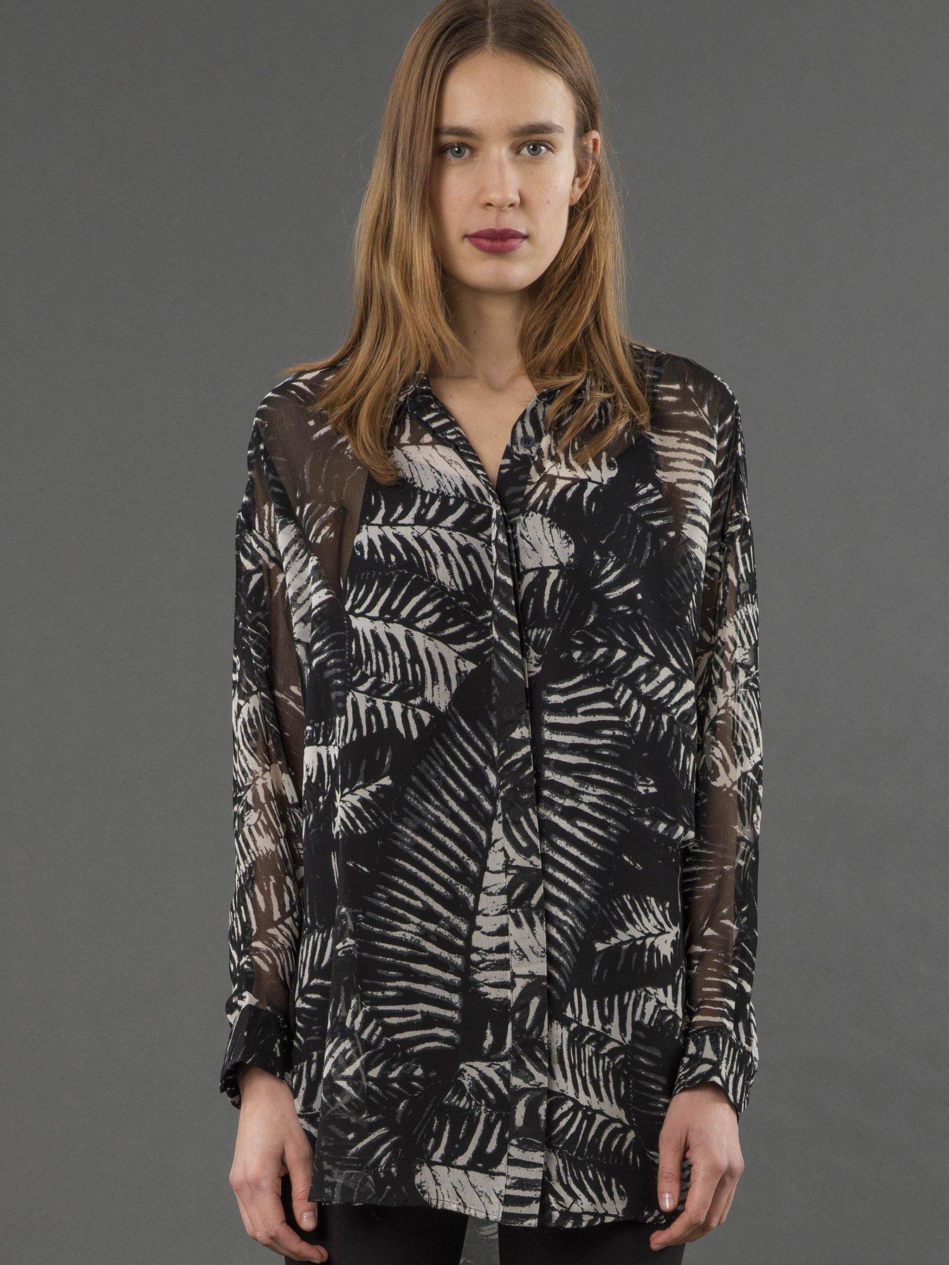 religion-zoe-oversized-floral-monochrome-long-line-shirt-blackdetail
