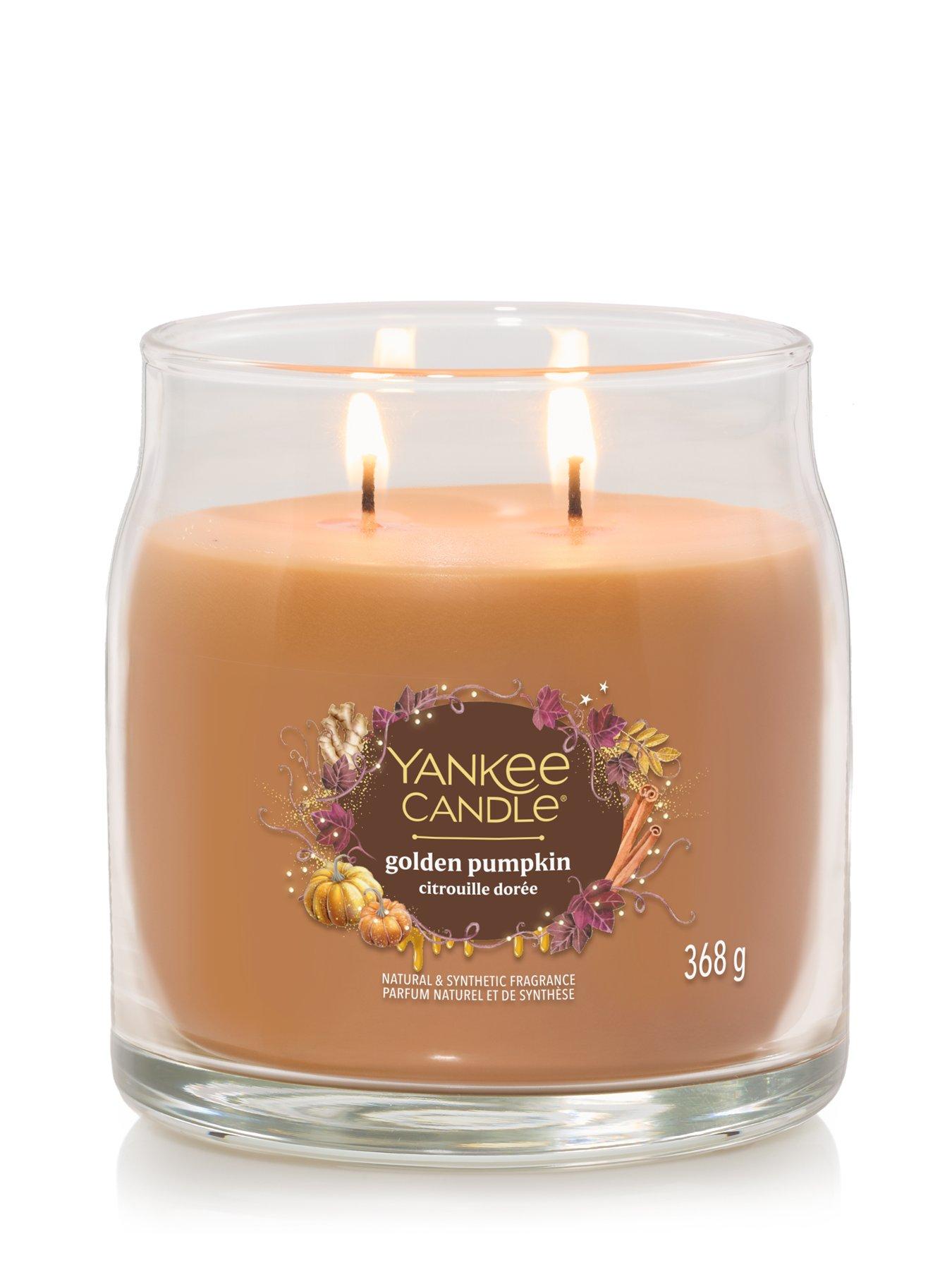 Yankee Candle Signature Medium Jar - Golden Pumpkin in Multi