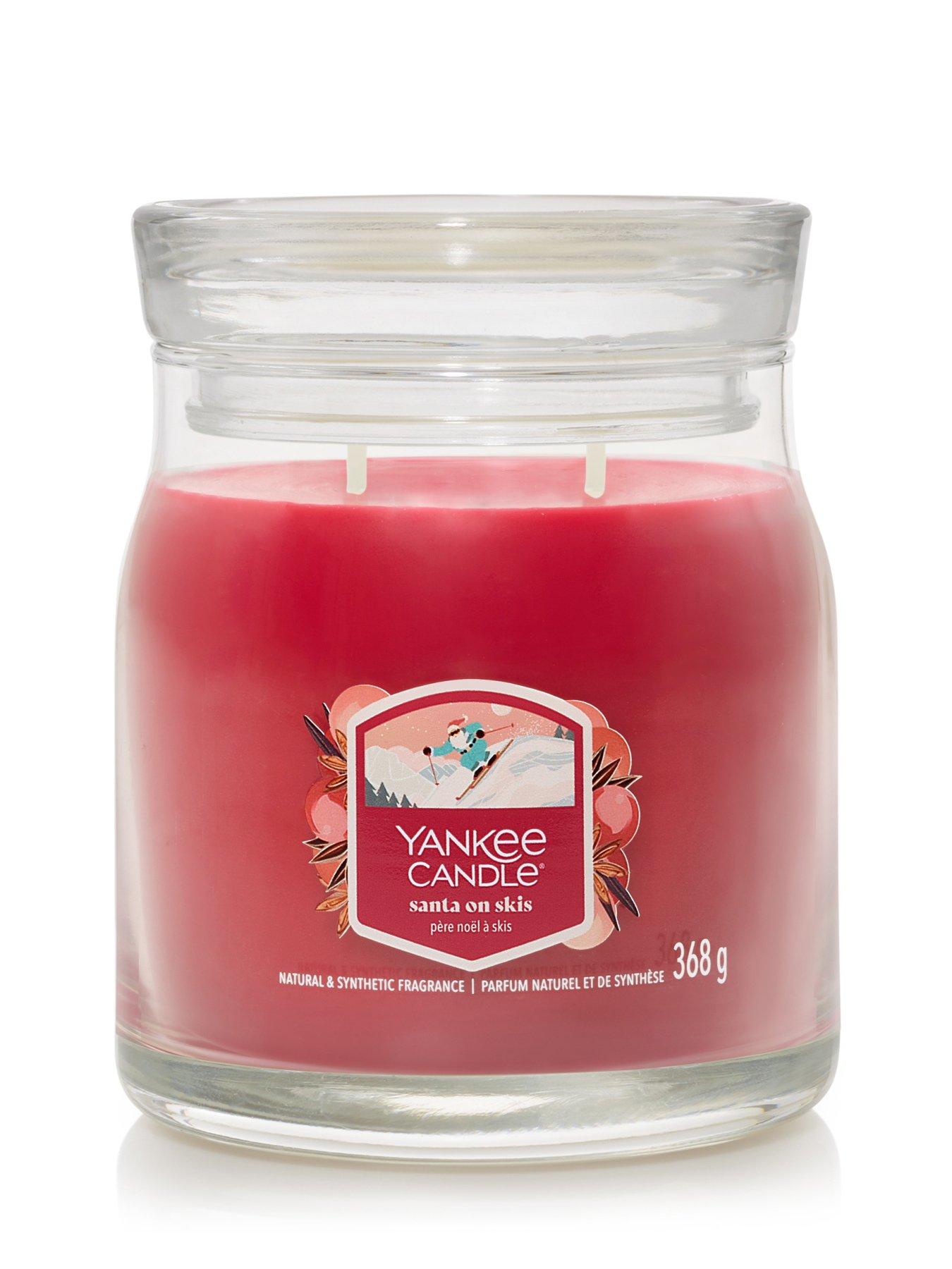 Yankee Candle Signature Medium Jar Santa On Skis