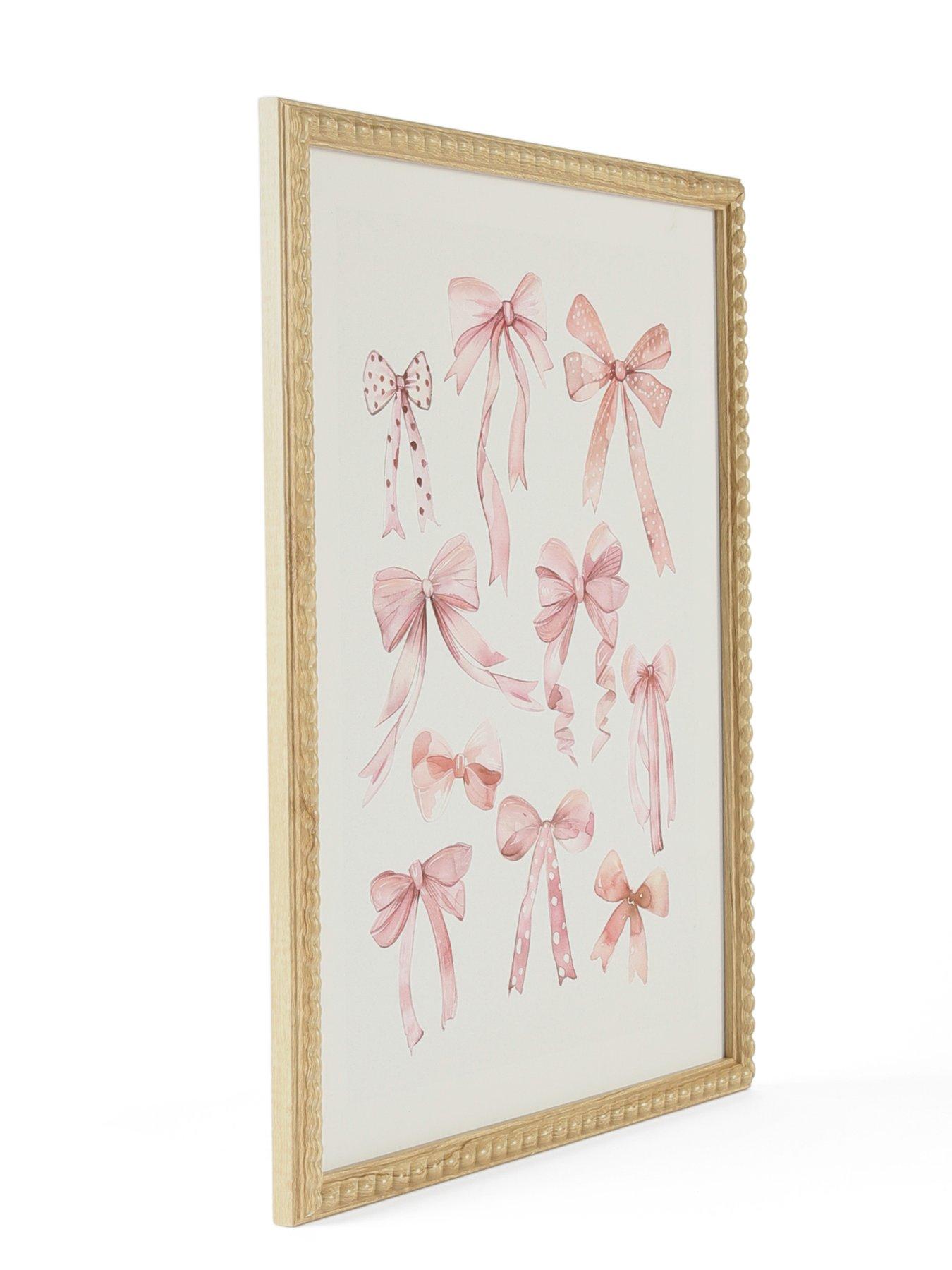 Image 3 of 6 of The Very Collection Bow Framed Wall Art
