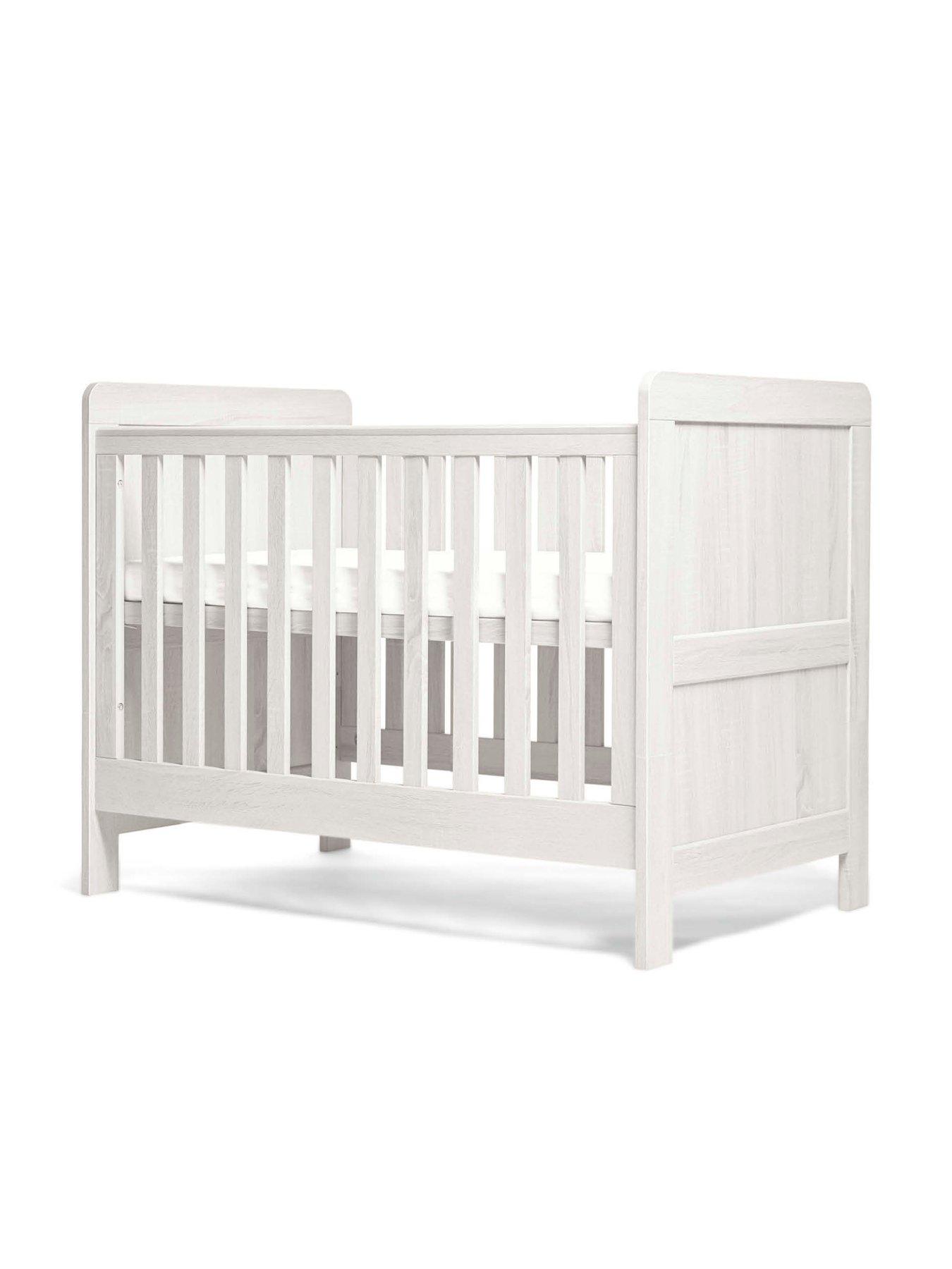 Image 4 of 5 of Mamas & Papas Atlas Convertible Cot - White