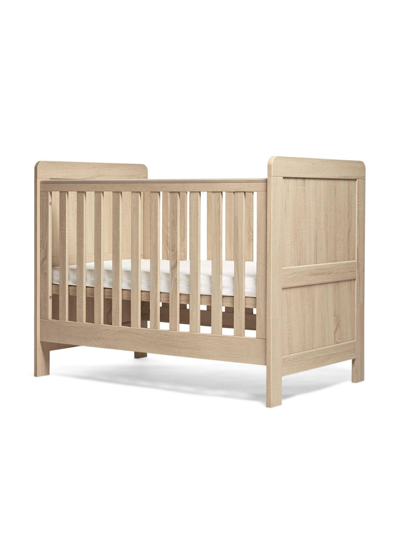 Image 4 of 6 of Mamas & Papas Atlas Convertible Cot - Light Oak