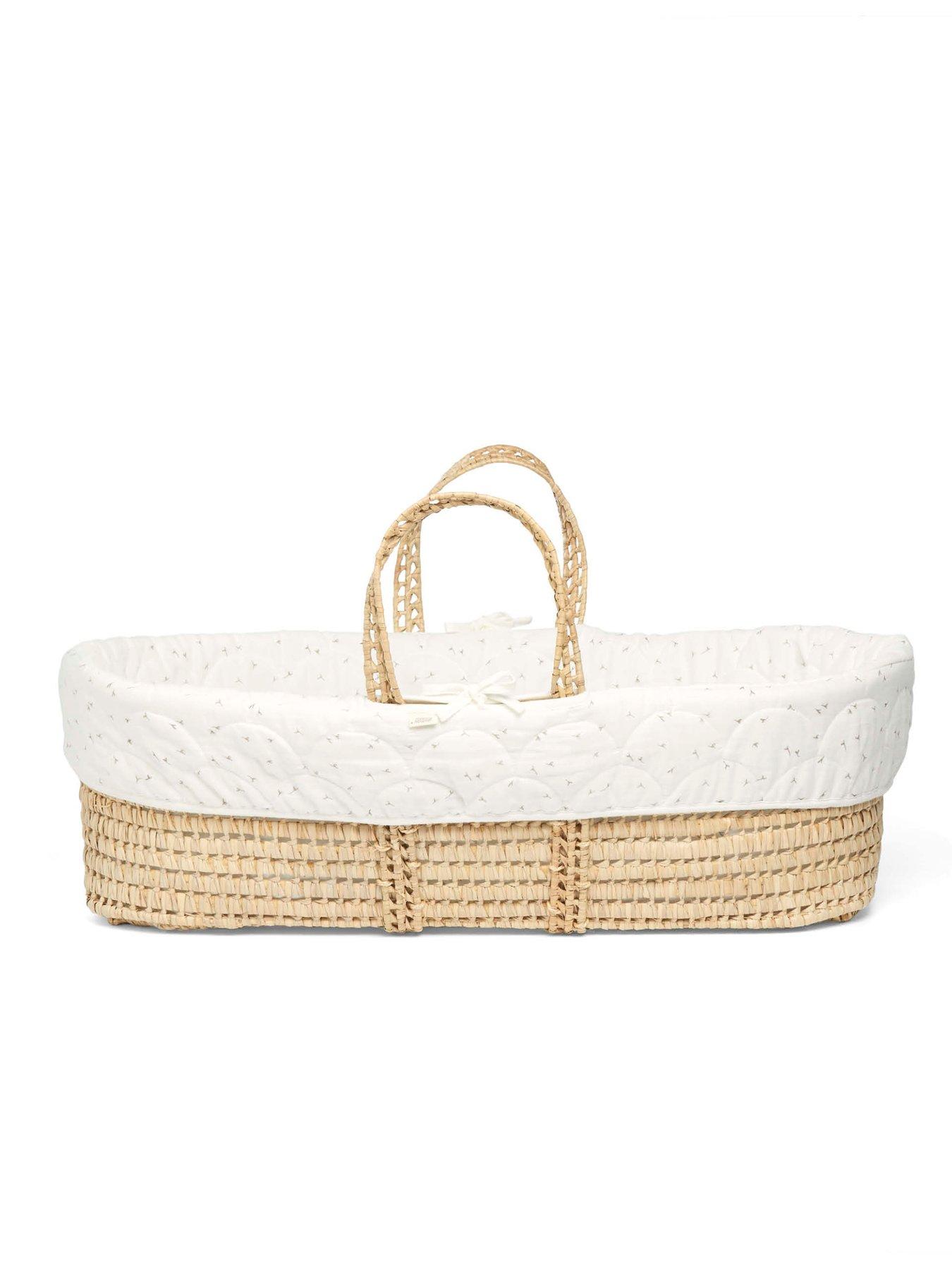 Image 4 of 6 of Mamas & Papas Moses Basket - Welcome To The World - Seedling