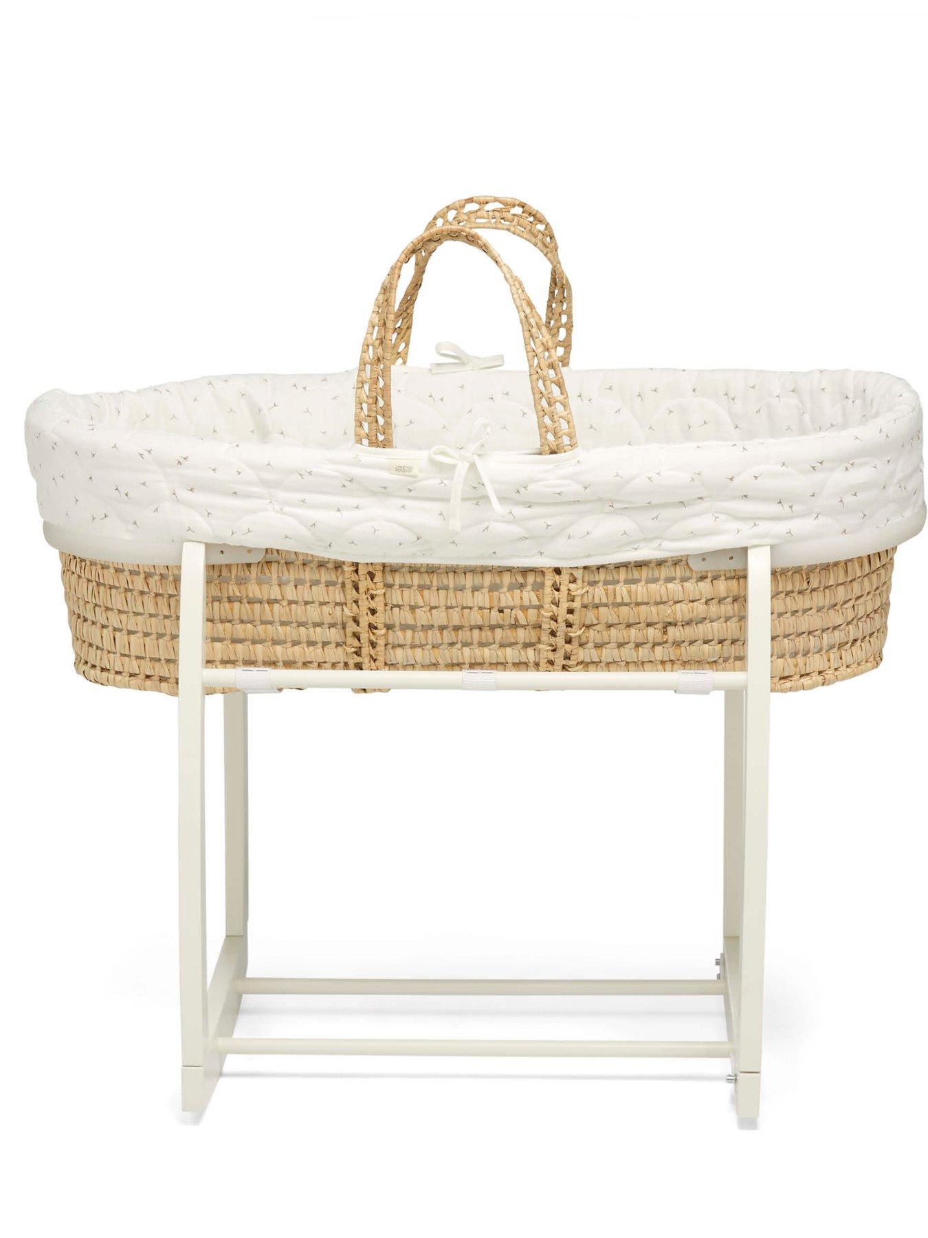 Image 6 of 6 of Mamas & Papas Moses Basket - Welcome To The World - Seedling