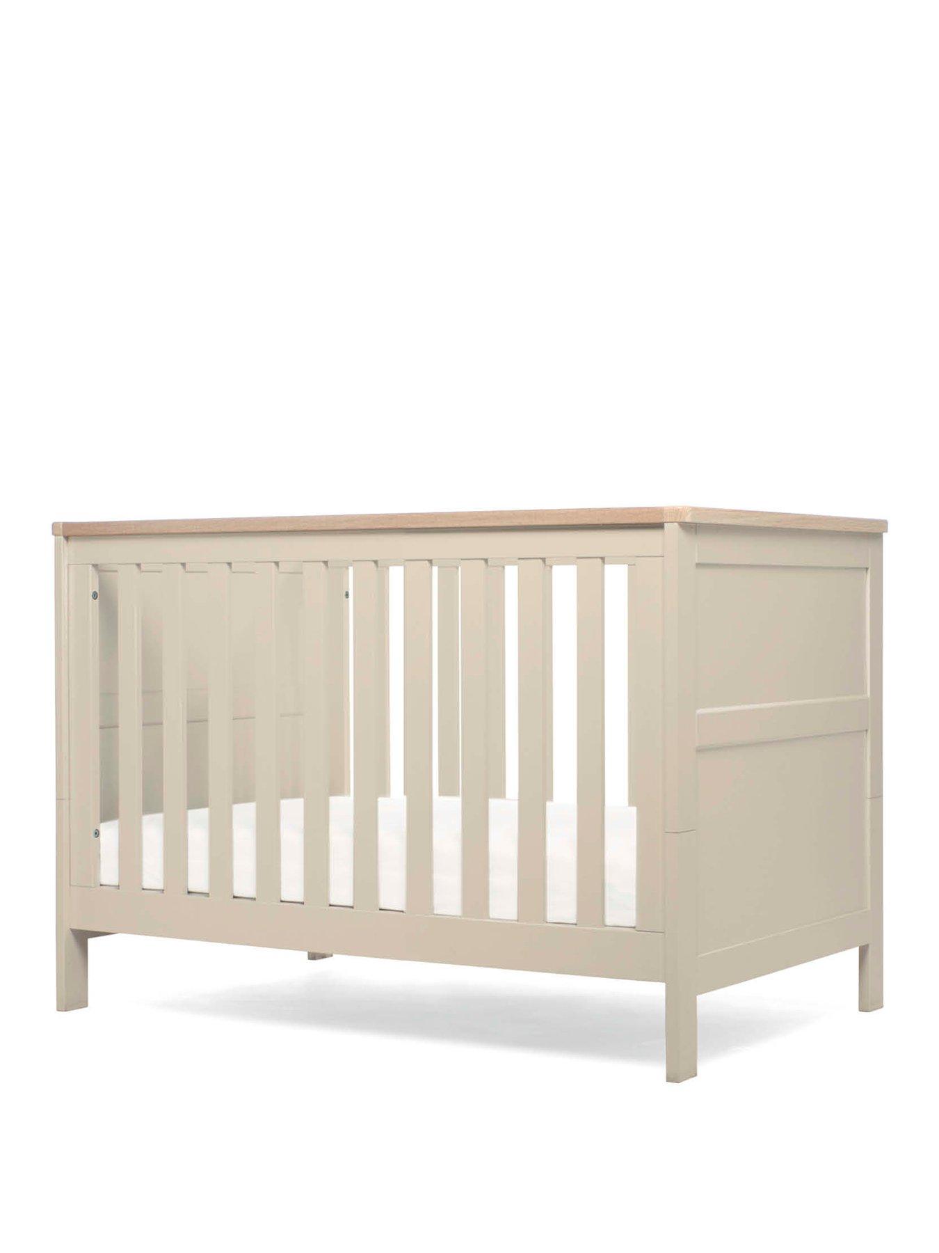 Image 2 of 5 of Mamas & Papas Wedmore Small Cotbed Pebble