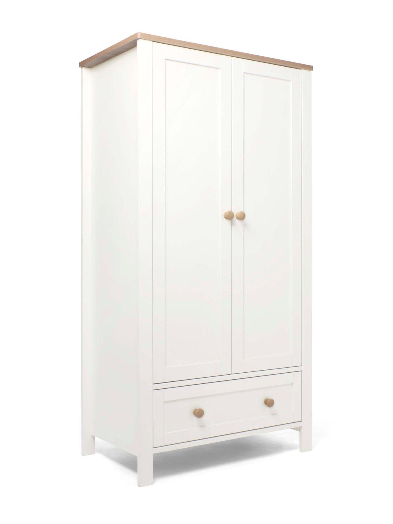 Image 6 of 7 of Mamas & Papas Wedmore Small Cotbed Range (Small Cotbed, Dresser &amp; Wardrobe) White