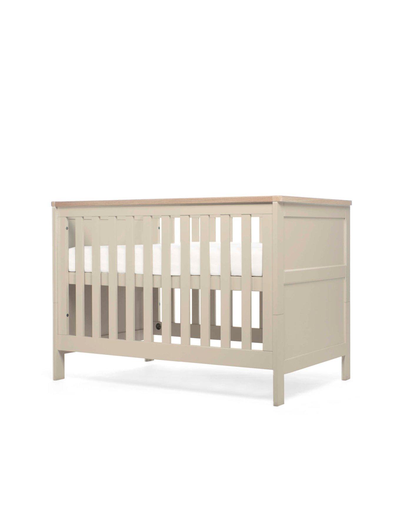Image 3 of 7 of Mamas & Papas Wedmore Small Cotbed Range (Small Cotbed, Dresser &amp; Wardrobe) Pebble